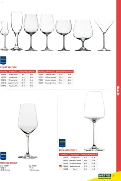 Metro Gasztronómia - amely érvényes a következő dátumtól: 18.02.2026 | Oldal: 37 | Termékek: Grappa, Pohár