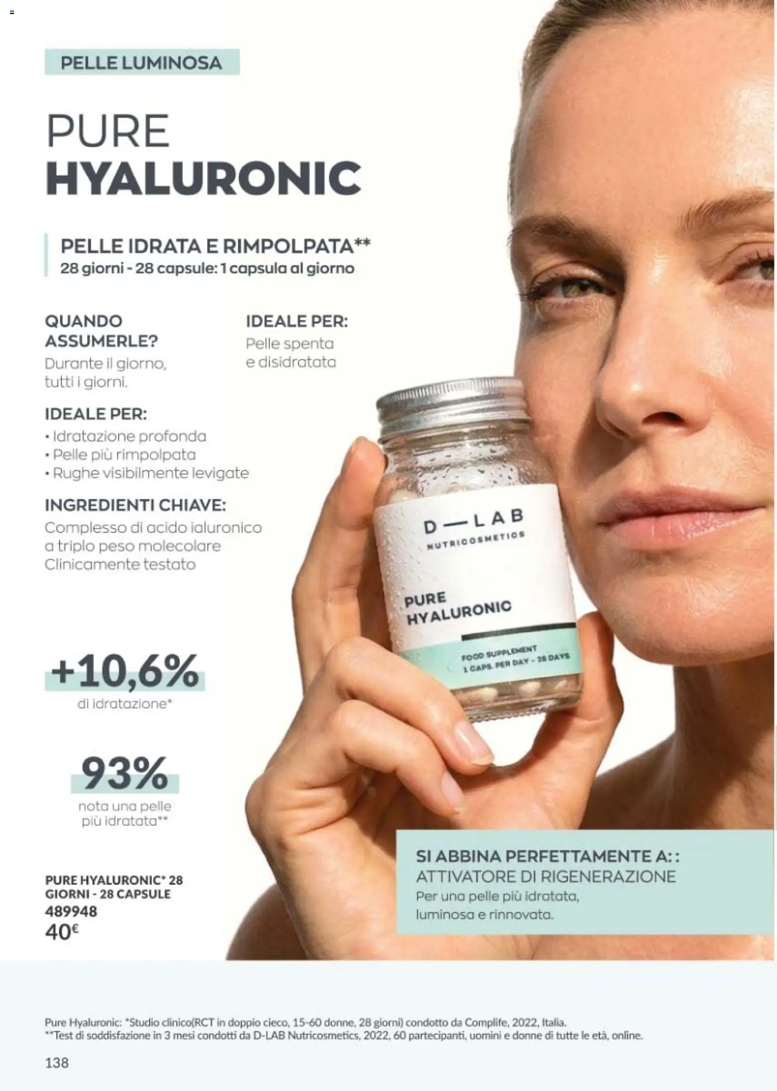 Volantino Avon del 01/10/2026 | Pagina: 138 | Prodotti: Ingredienti, Capsula