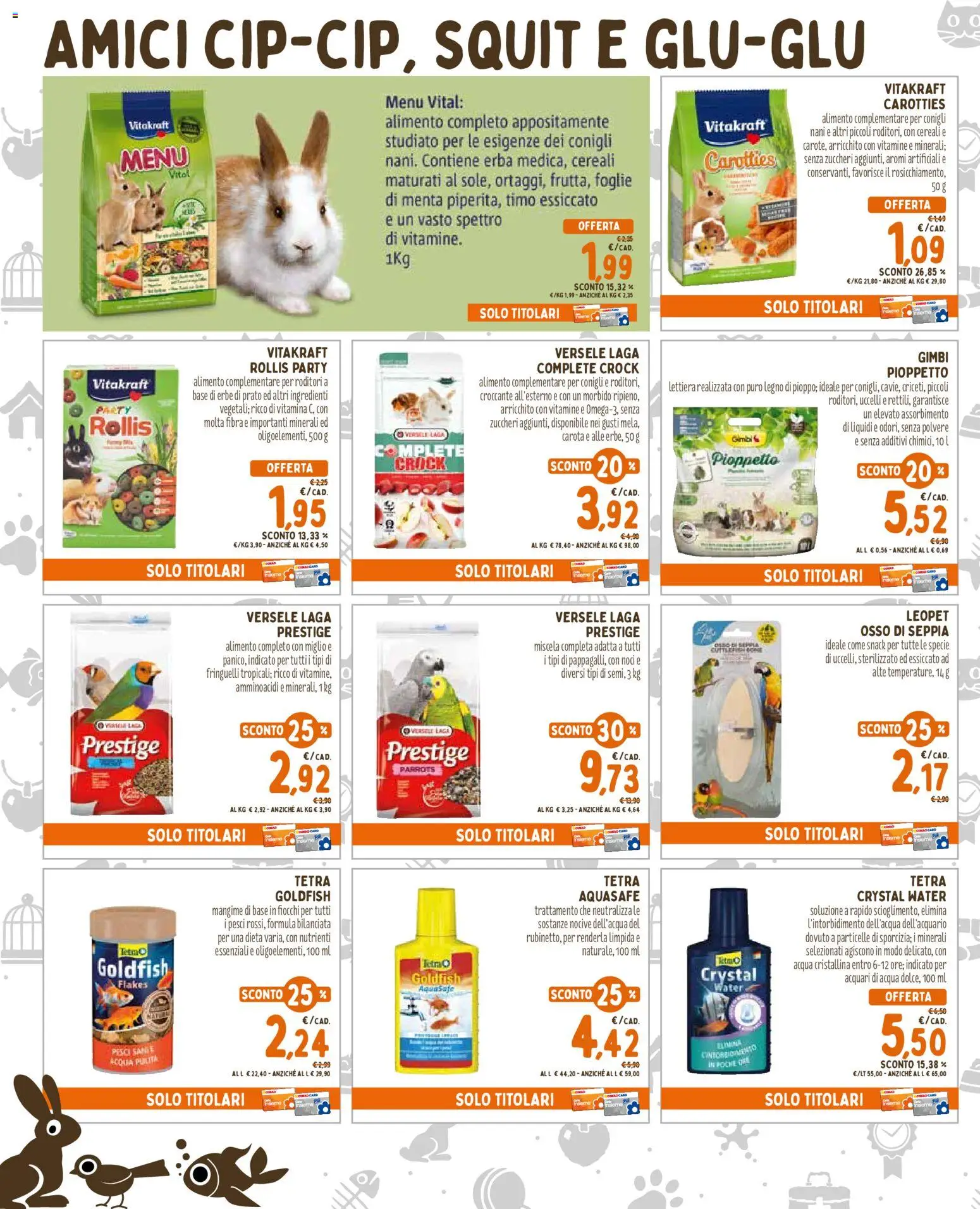 Volantino Conad del 08/10/2026 | Pagina: 6 | Prodotti: Erbe, Acqua, Ingredienti, Menta