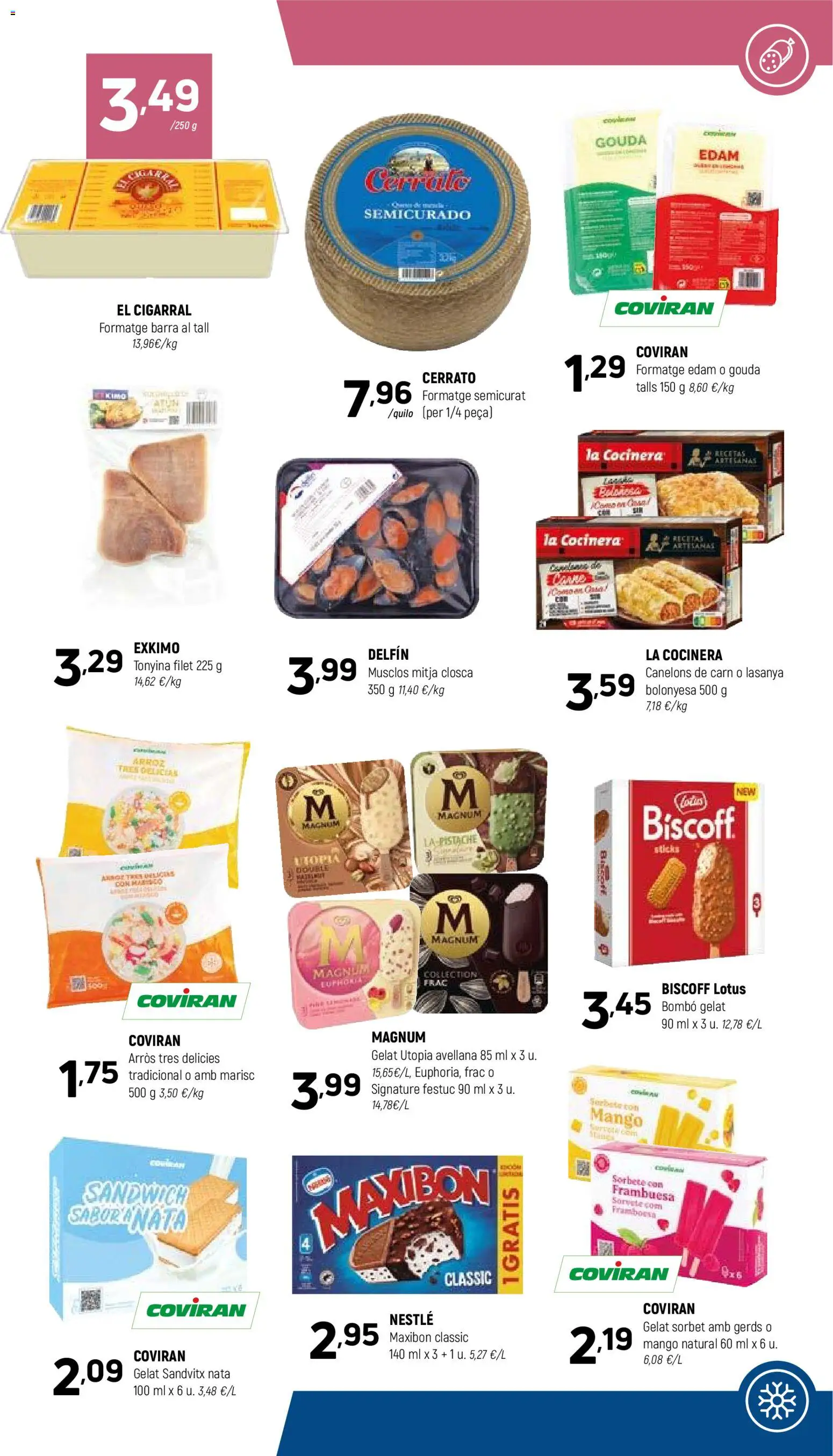 Coviran Ofertas │ válido desde el 08/09/2026 | Página: 5 | Productos: Arroz, Lotus, Magnum, Mango