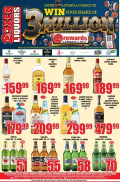 Boxer specials catalogue – valid from 21/09/2026 | Page: 4 | Products: Alcohol, Brandy, Whiskey, Lemon