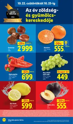 Kápia paprika, Kápia paprika 500 g / csomag; 1 kg = 1398 Ft - amely érvényes a következő dátumtól: 2026.10.22. | Oldal: 10