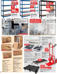 Bauhaus Katalog - Pregled kataloga iz trgovine Bauhaus, vrijedi od 02.09.2026 | Stranica: 10 | Proizvodi: Paleta, Kutija, Vješalica, Kolica