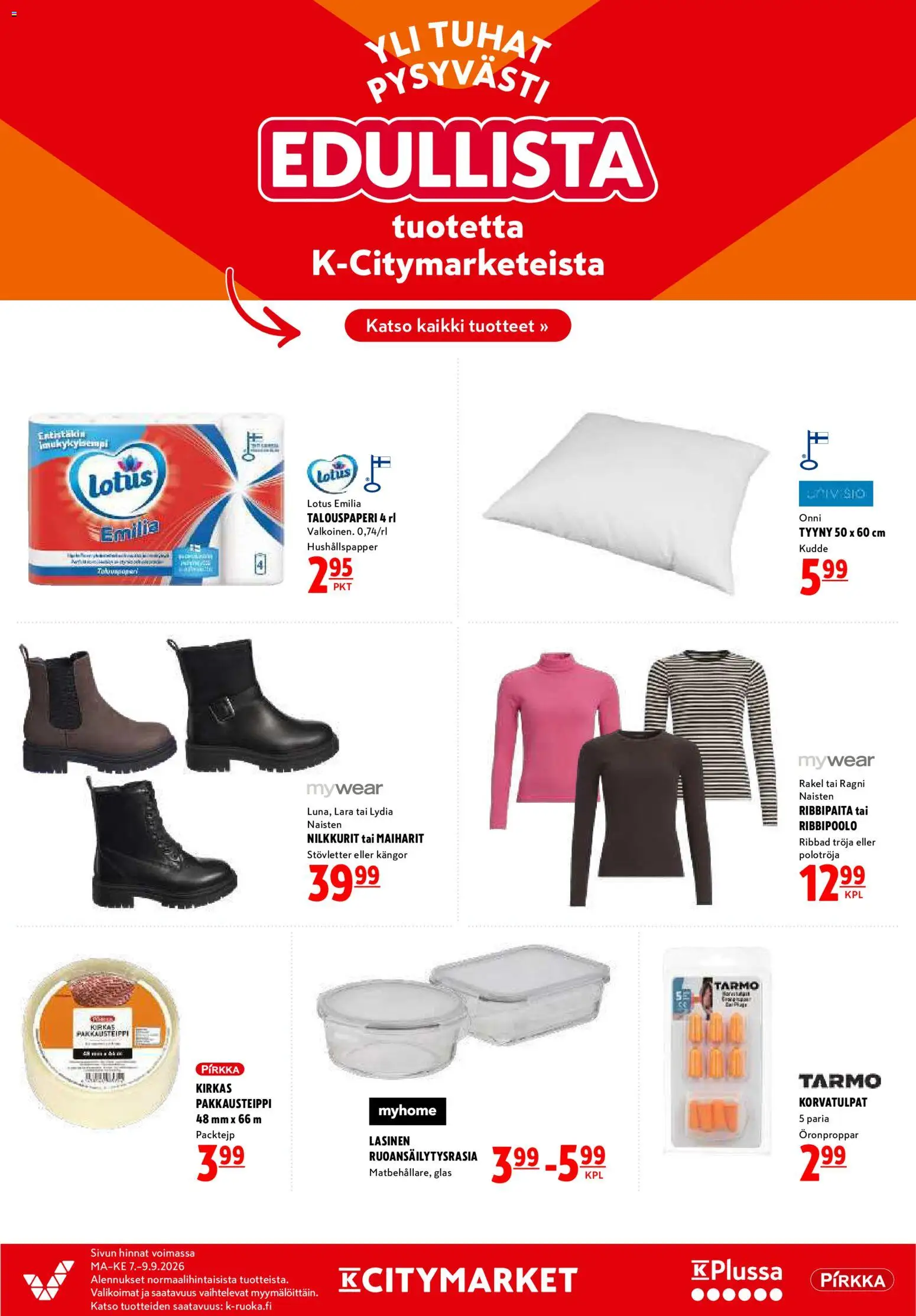 K-Citymarket tarjoukset – voimassa 07/09/2026 alkaen | Sivu: 19