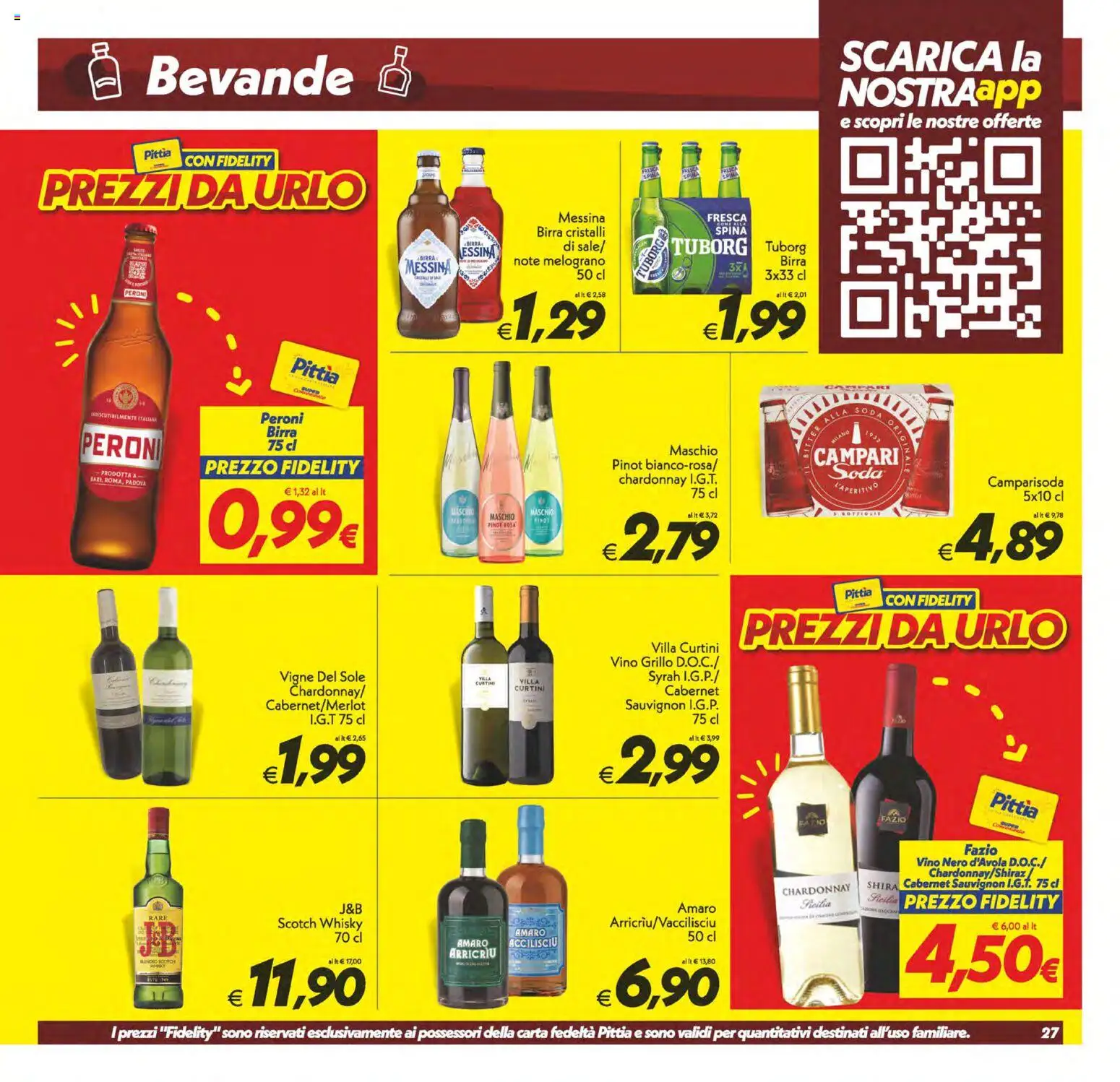 Volantino SuperConveniente del 02/10/2026 | Pagina: 27 | Prodotti: Whisky, Bevande, Vino, Melograno