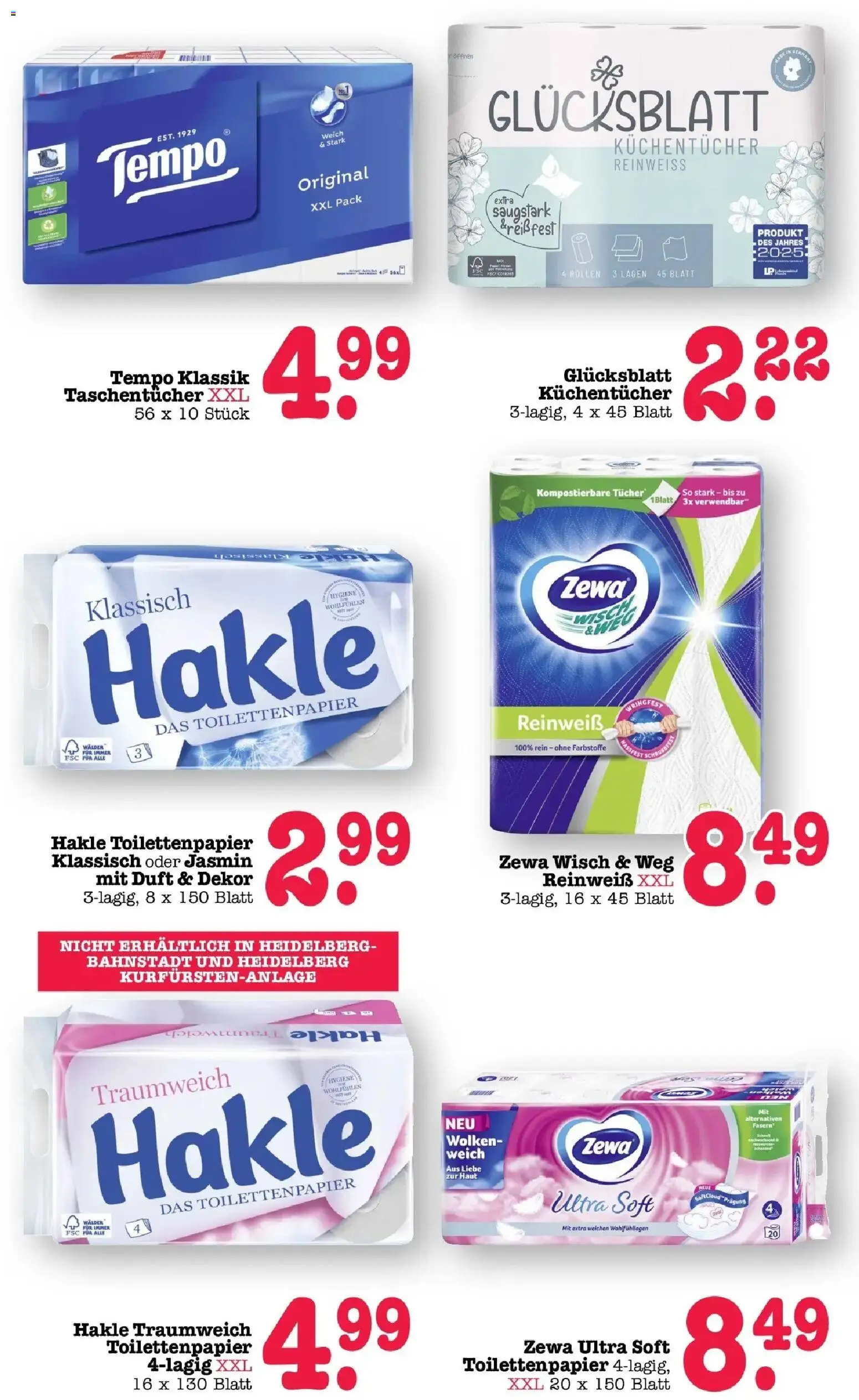 Edeka prospekt Wörth Am Rhein	 – gültig ab 27.04.2026 | Seite: 61 | Produkte: Duft, Zewa, Tempo, Toilettenpapier