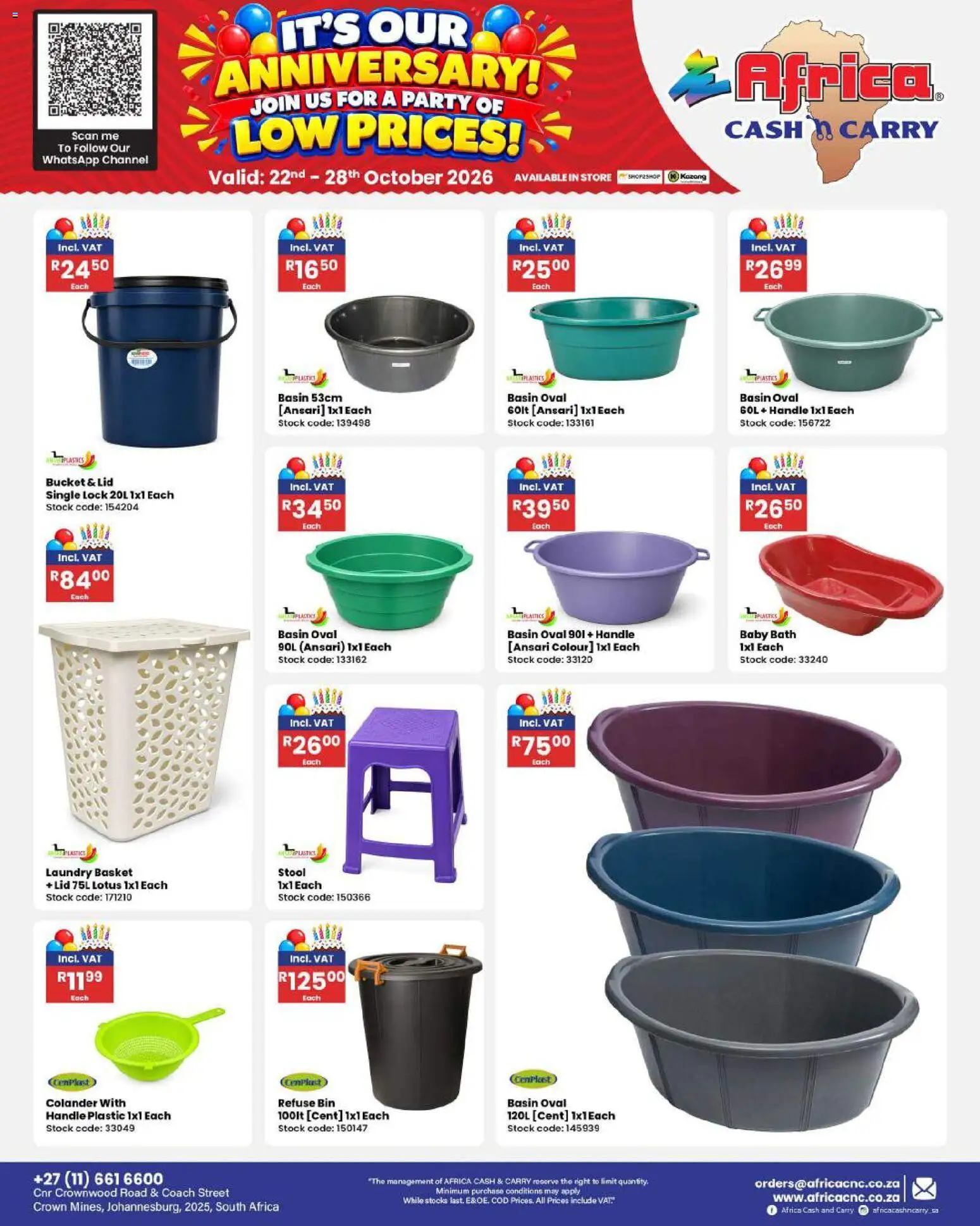 New Africa Cash & Carry catalogue – valid from 22/10/2026 | Page: 73