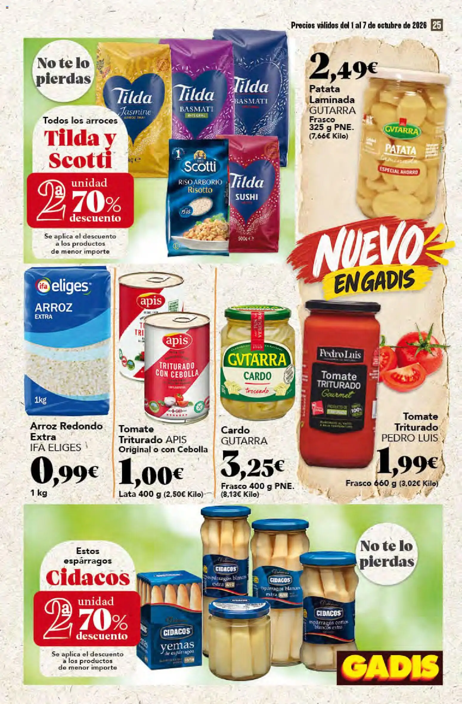 Gadis - folleto │ válido desde el 01/10/2026 | Página: 25