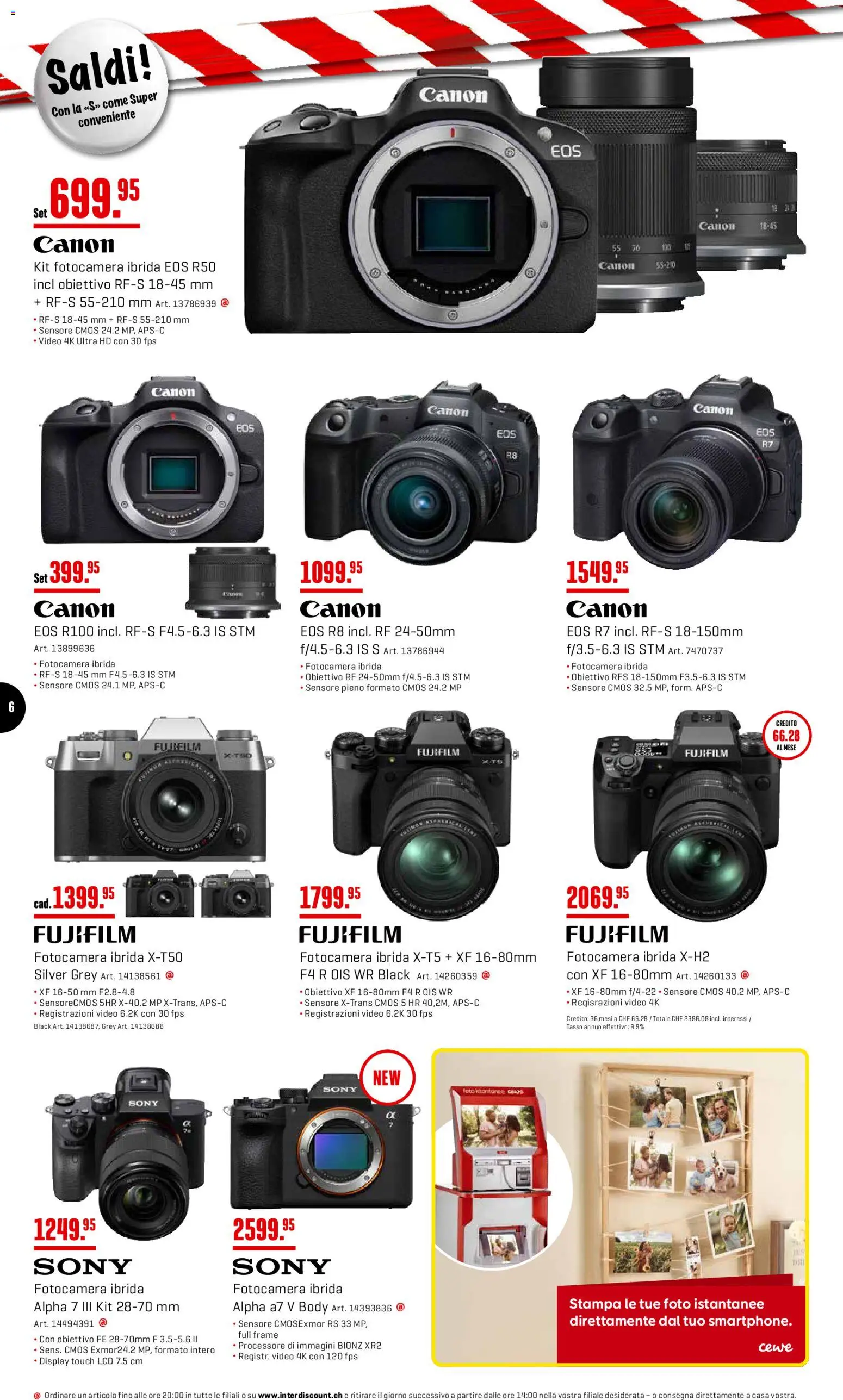 Interdiscount aktionen IT – gültig ab 21.09.2026 | Seite: 6 | Produkte: Video, Sony