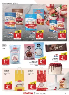 Konzum Katalog - Pregled kataloga iz trgovine Konzum, vrijedi od 06.05.2026 | Stranica: 7
