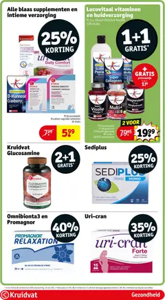 Kruidvat folder week 24 - Voorbeeld van een folder van Kruidvat, geldig van 09.06.2026 | Pagina: 43 | Producten: La, Supplementen, Gel, Shampoo