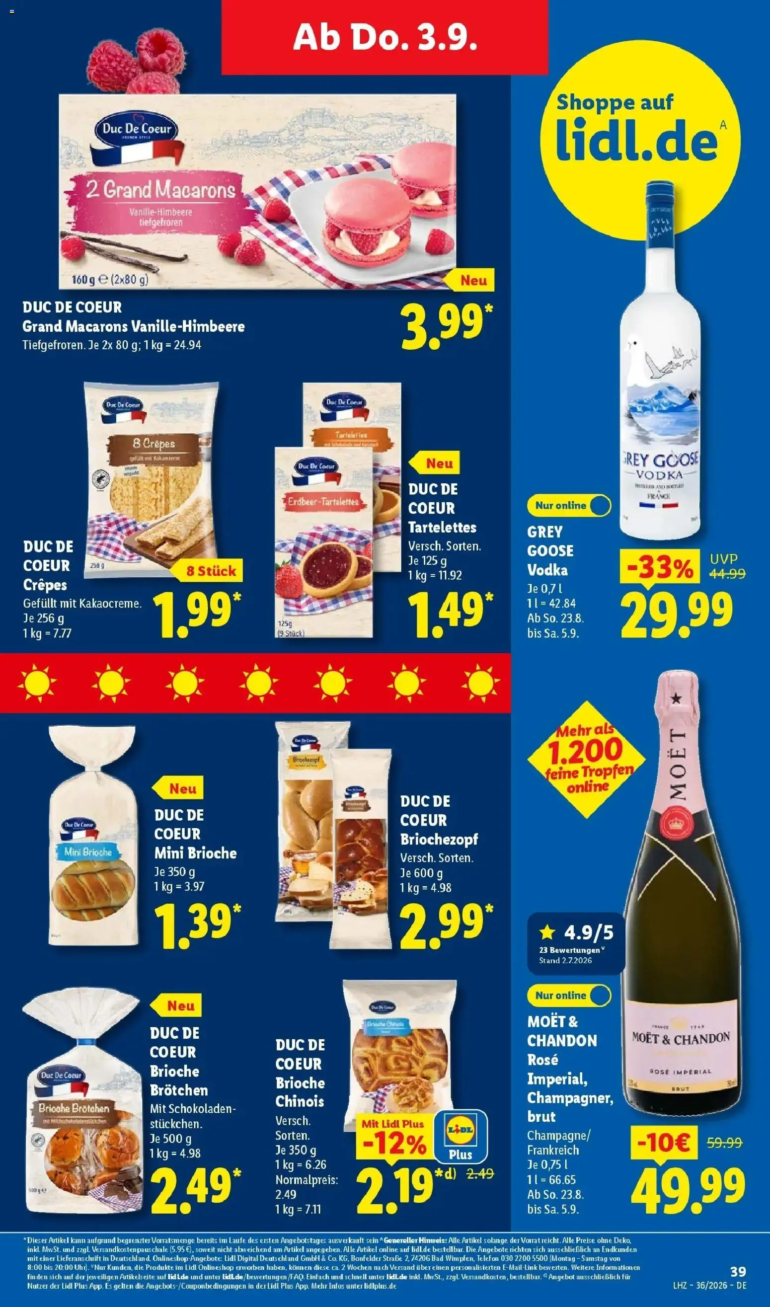 Lidl Prospekt Braunschweig (ab 31.08.2026) zum Blättern » Angebote | Seite: 59 | Produkte: Bad, Vodka, Telefon