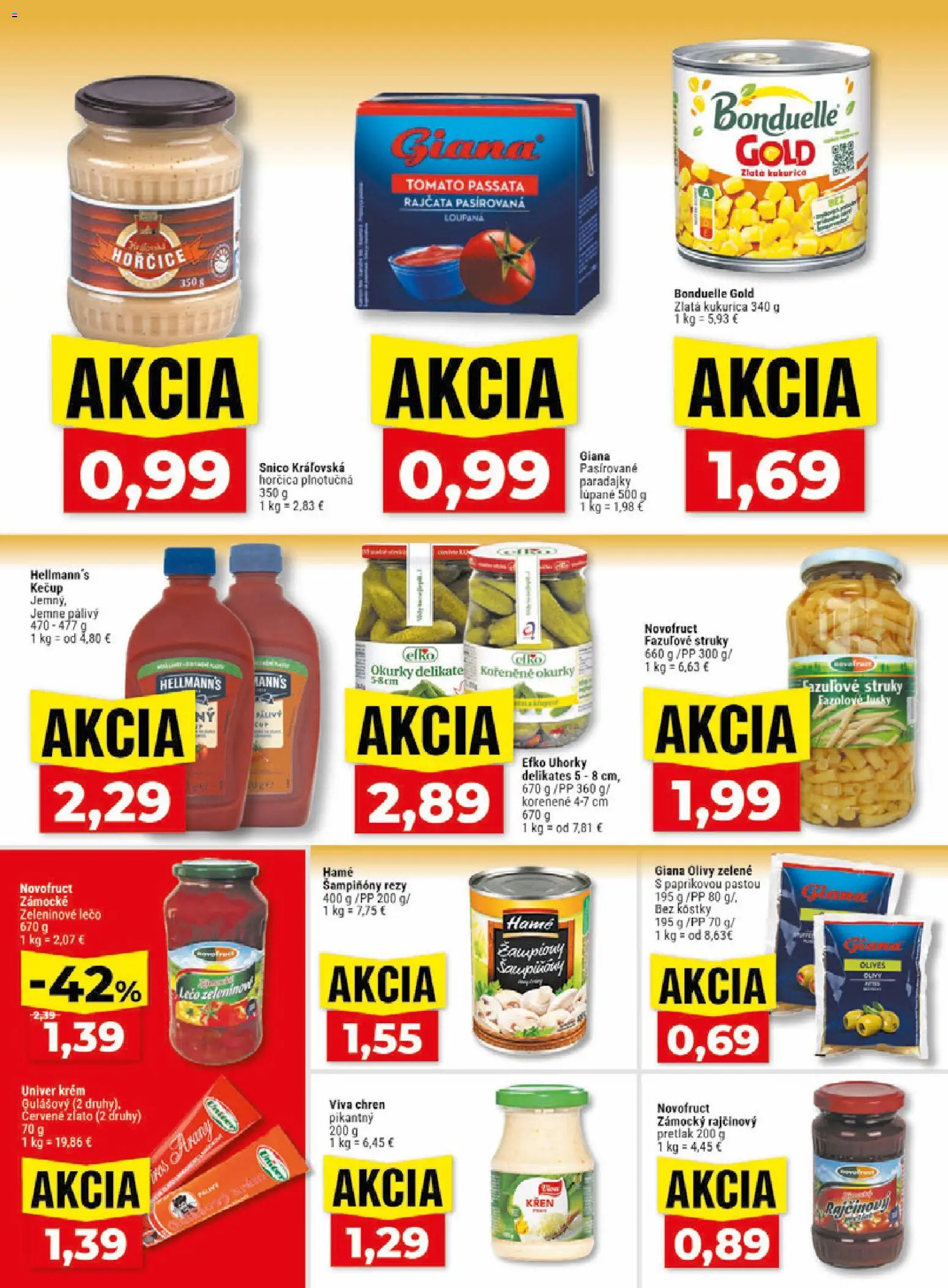 Nové Klas akcie – leták je platný od 15.06.2026 | Strana: 15 | Produkty: Paradajky, Krém, Kukurica, Uhorky