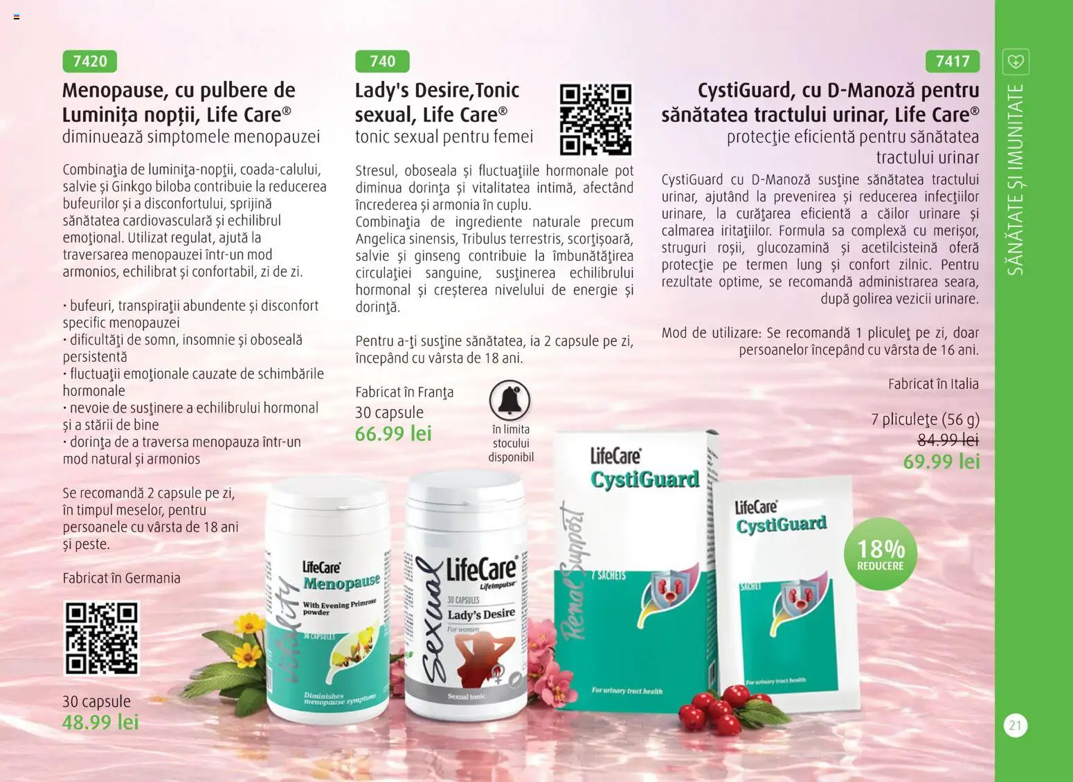 Noul catalog Life Care – valabil de la 01.04.2026 | Pagină: 23 | Produse: Struguri