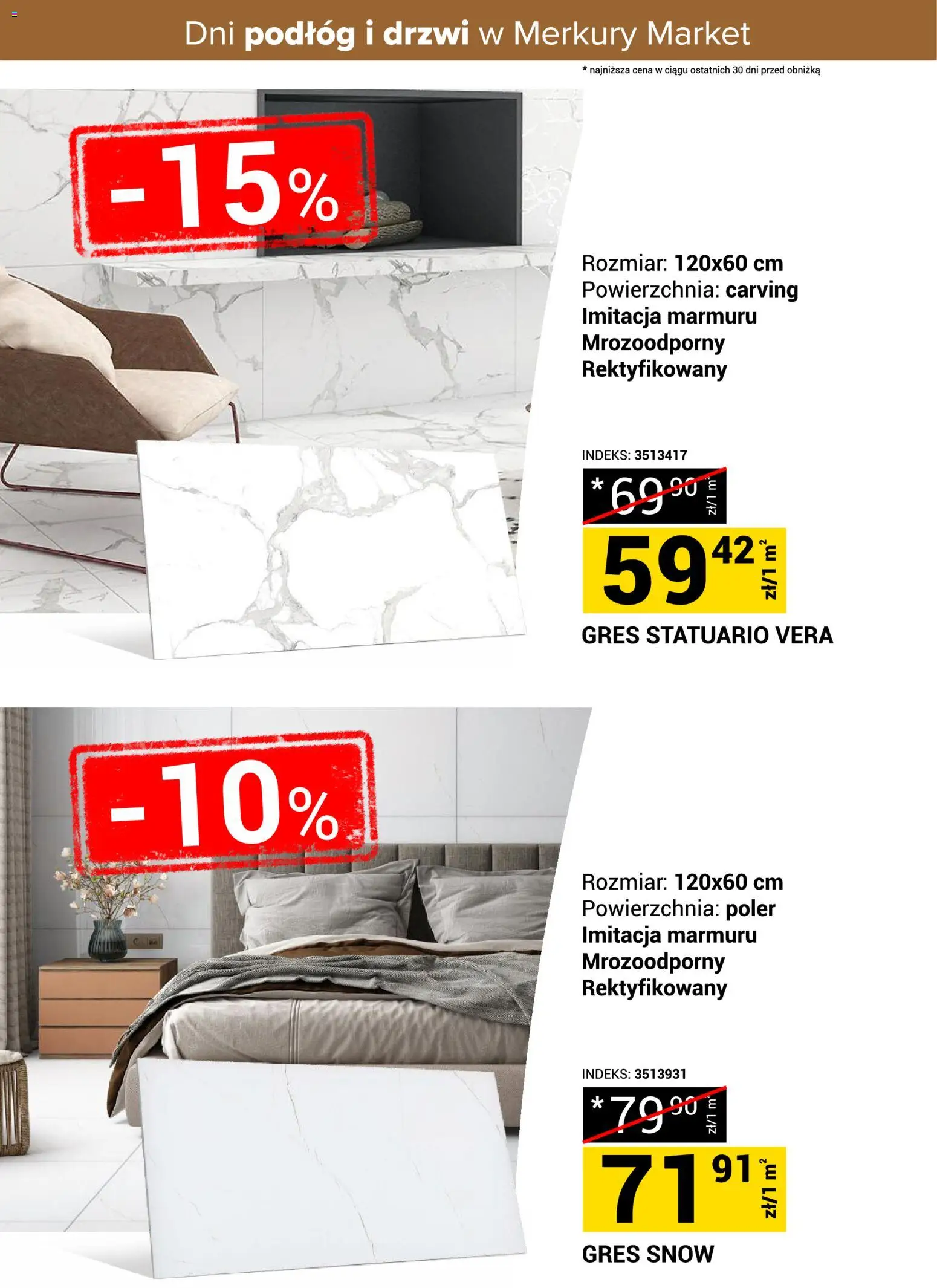 Merkury Market gazetka - Dni podłóg i drzwi od 17.10.2026 | Strona: 12 | Produkty: Drzwi