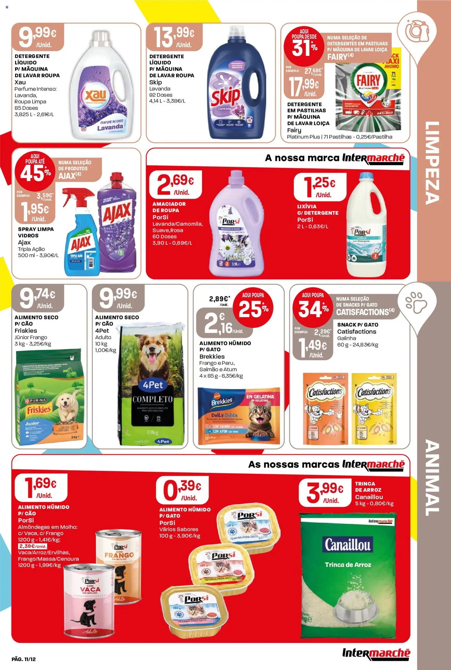 Intermarché folheto Mini │ válido de 22/10/2026 | Página: 11 | Produtos: Gelatina, Detergente, Snacks, Arroz