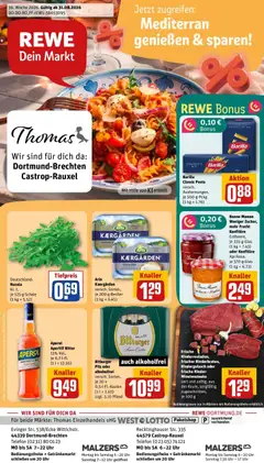 Rewe Prospekt Castrop-Rauxel ab 31.08.2026 gültig