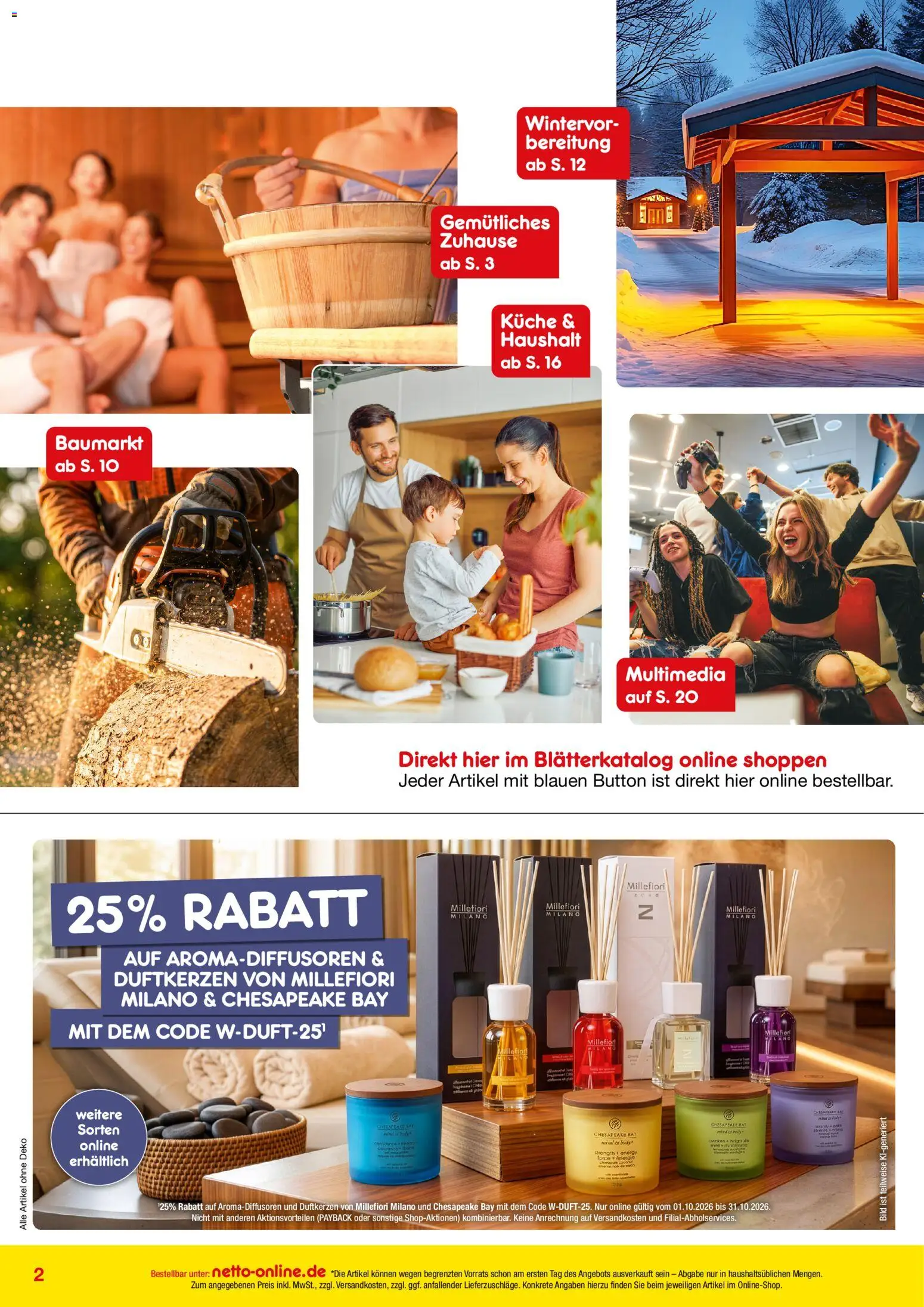 Netto Marken-Discount Online-Angebote Oktober – gültig ab 01.10.2026 | Seite: 2 | Produkte: Energy, Küche