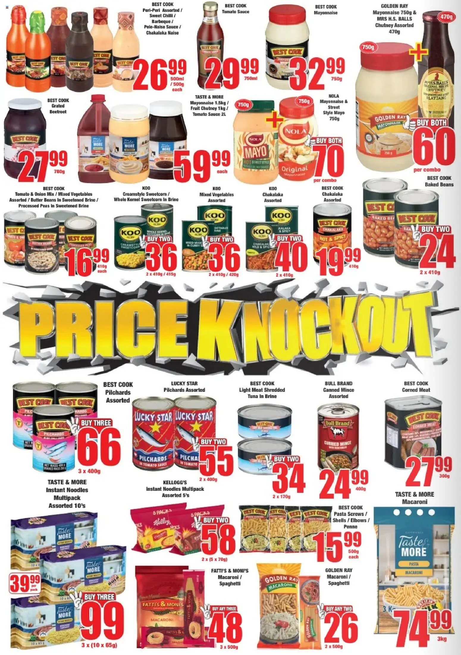New Boxer catalogue – valid from 08.06.2026 | Page: 6 | Products: Baked beans, Butter, Vegetables, Mayonnaise