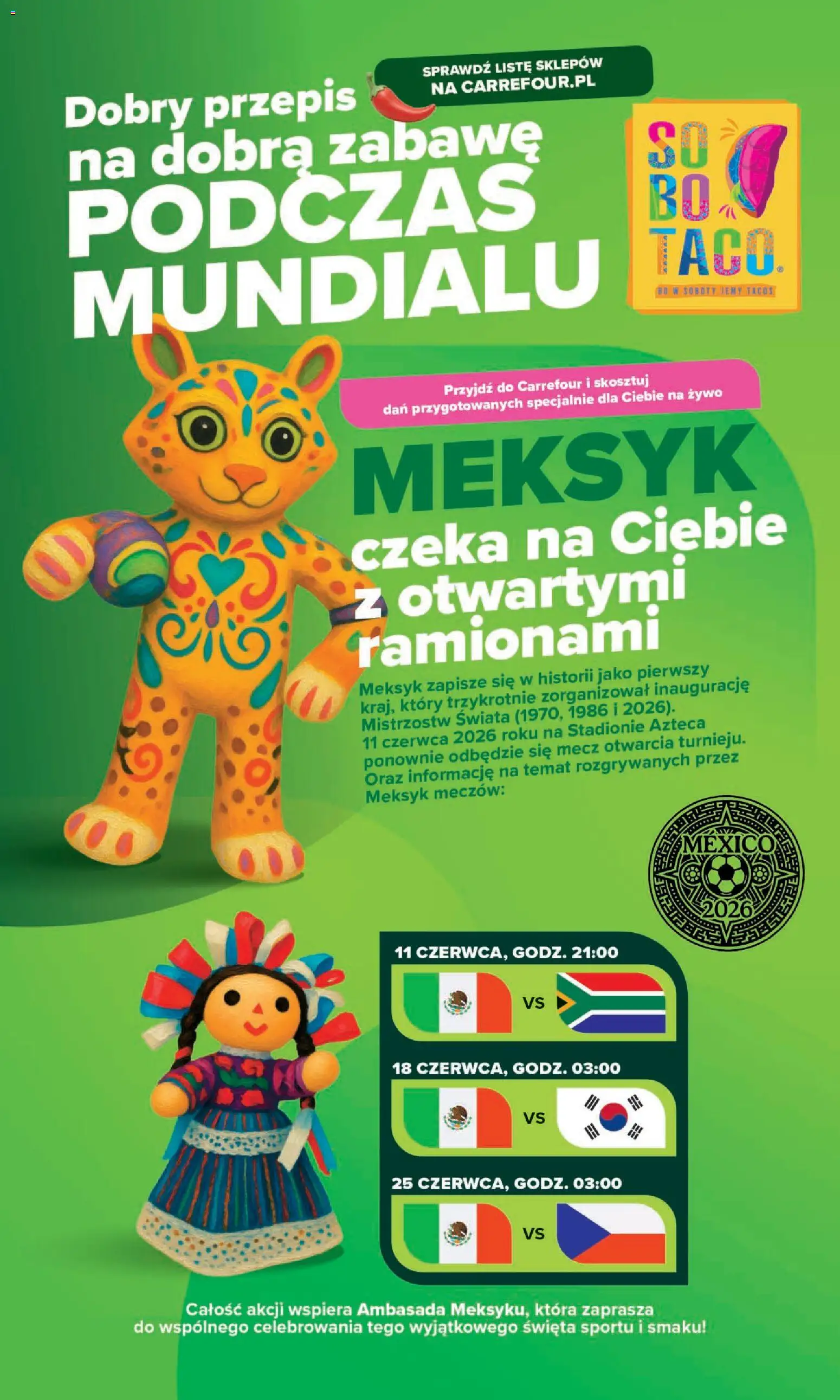 Carrefour gazetka - Kuchnia meksykańska od 15.06.2026 | Strona: 15