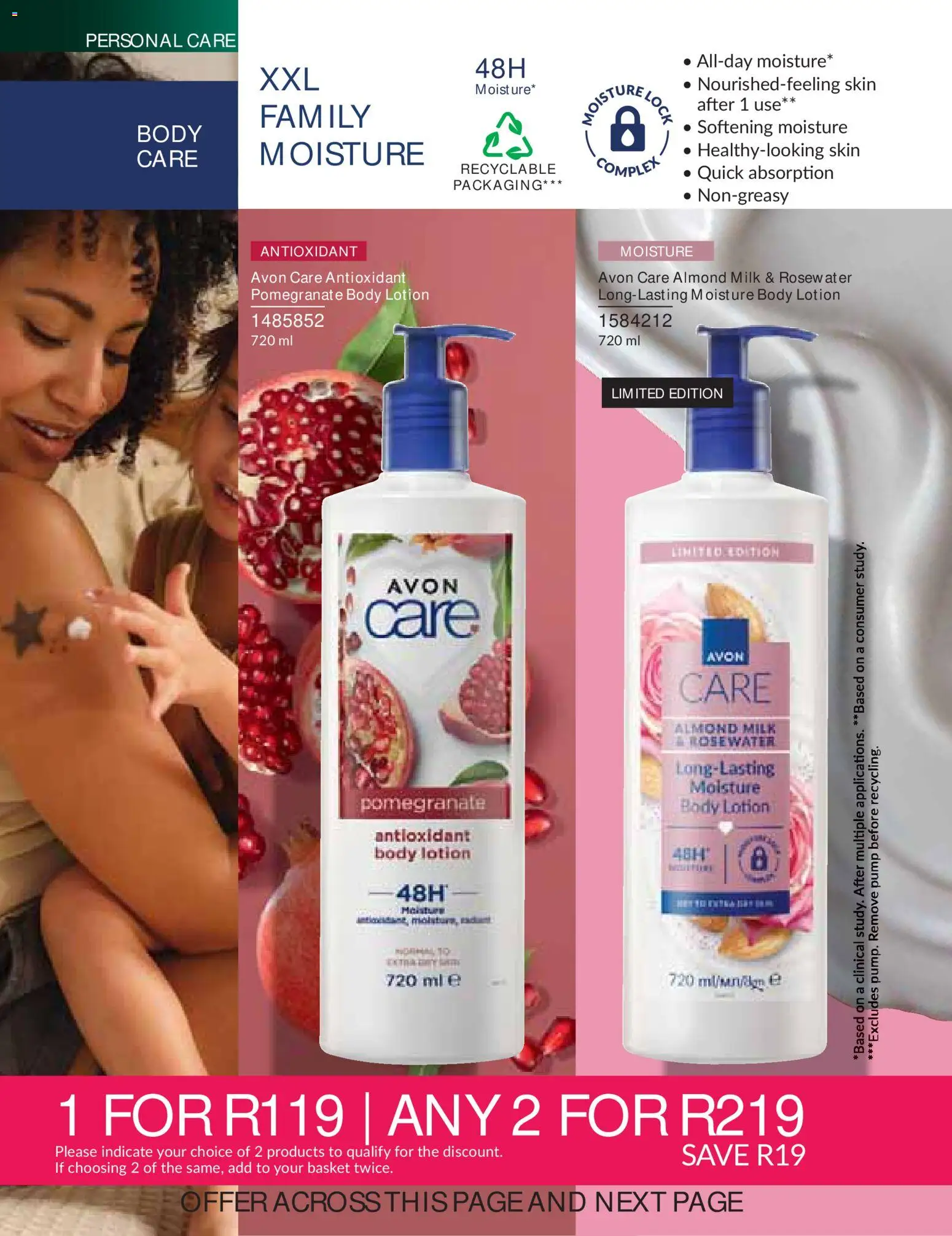 New Avon catalogue – valid from 01/10/2026 | Page: 156 | Products: Pomegranate, Basket, Milk, Lotion