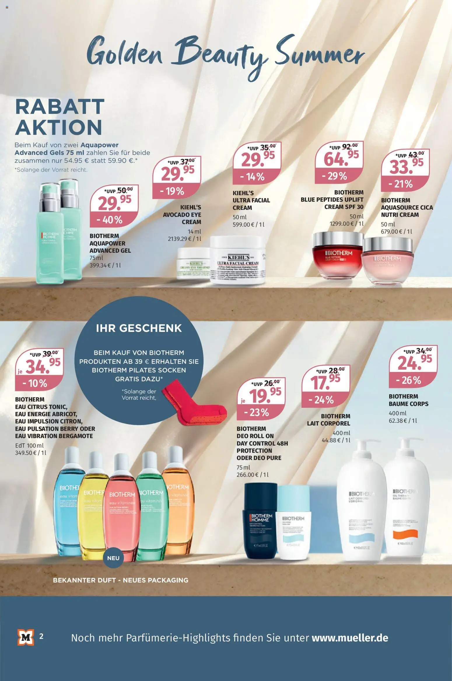 Müller Parfümerie-Highlights – gültig ab 29.06.2026 | Seite: 13 | Produkte: Duft, Avocado, Socken