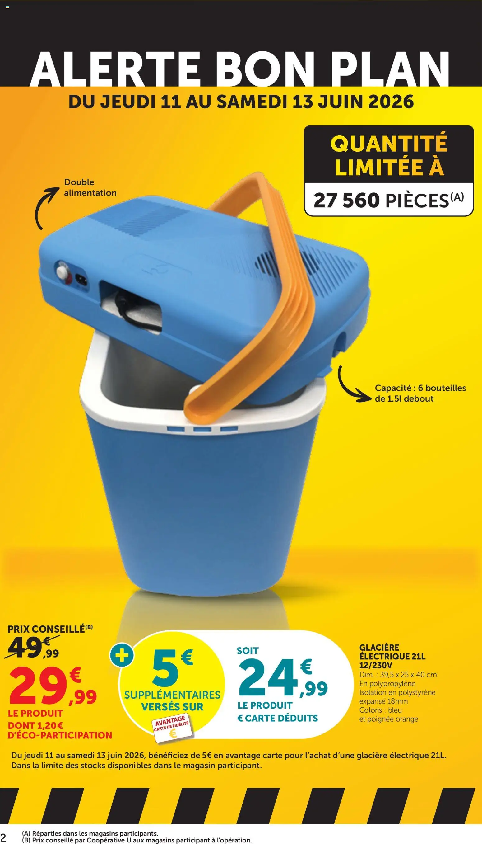 {H1} | Page: 2 | Produits: Orange, Glacière électrique, Glacière