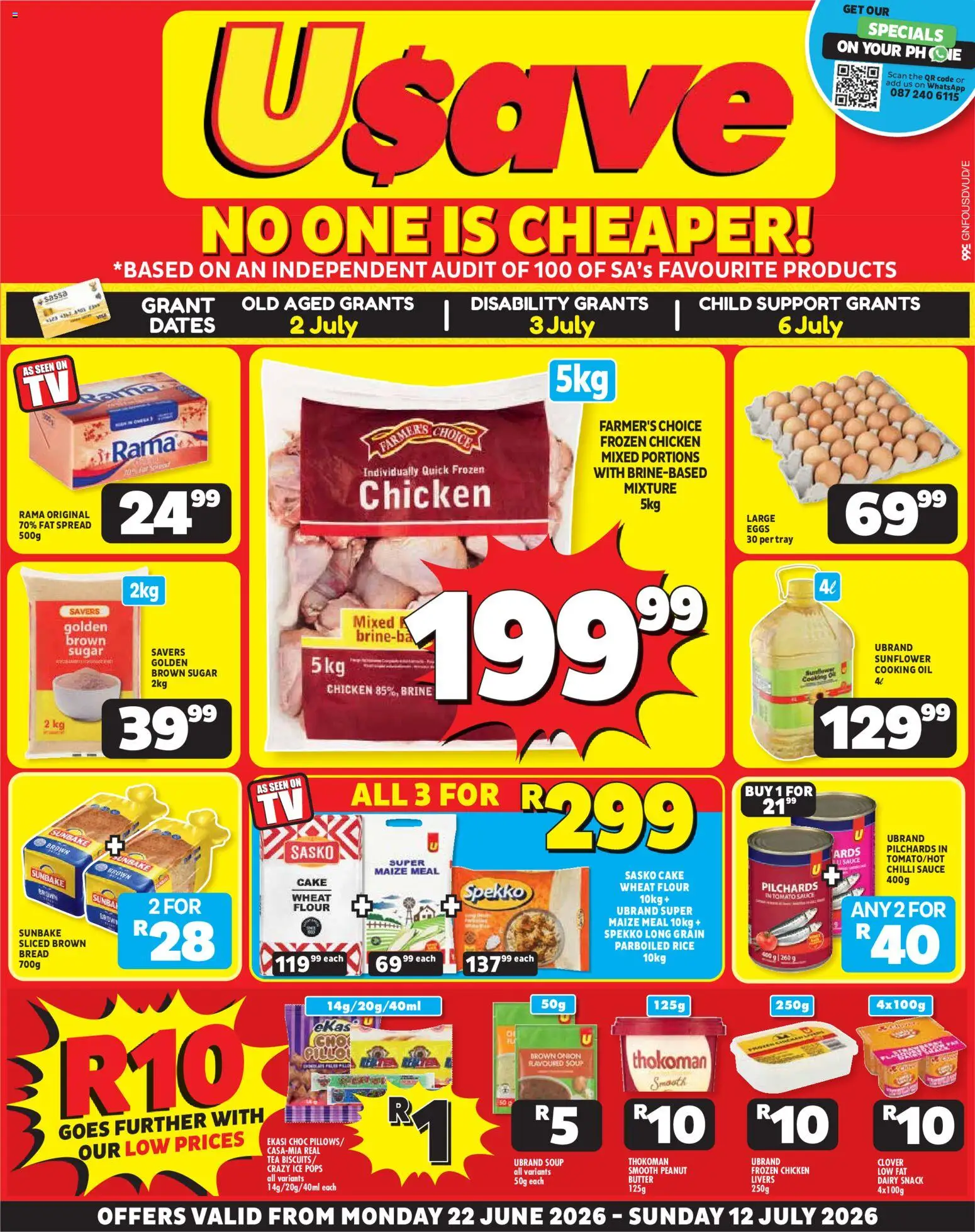 New Usave catalogue – valid from 22/06/2026 | Page: 1
