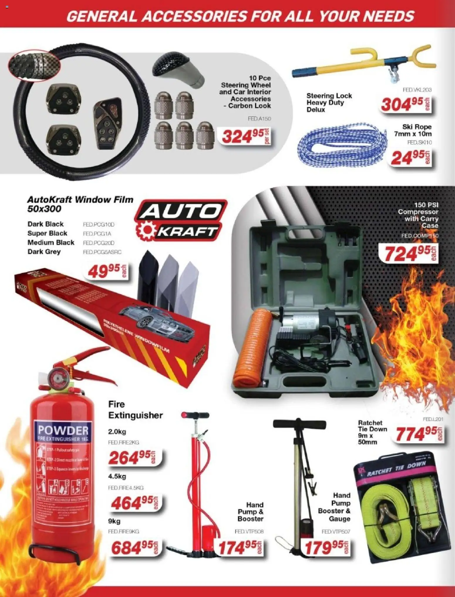 New AutoZone catalogue – valid from 23/06/2026 | Page: 8 | Products: Case, Lock, Compressor, Powder