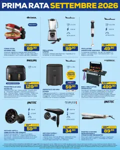 Anteprima del volantino Euronics volantino Anniversario valido a partire dal 08.05.2026 | Pagina: 24 | Prodotti: Friggitrice ad aria, Pizza, Frullatore, Friggitrice