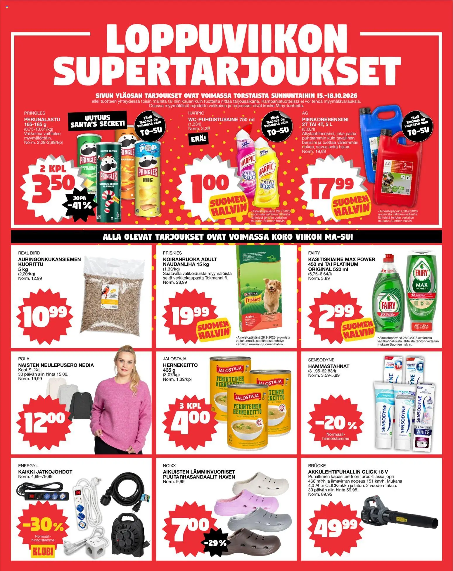 Tokmanni tarjoukset – voimassa 12/10/2026 alkaen | Sivu: 24
