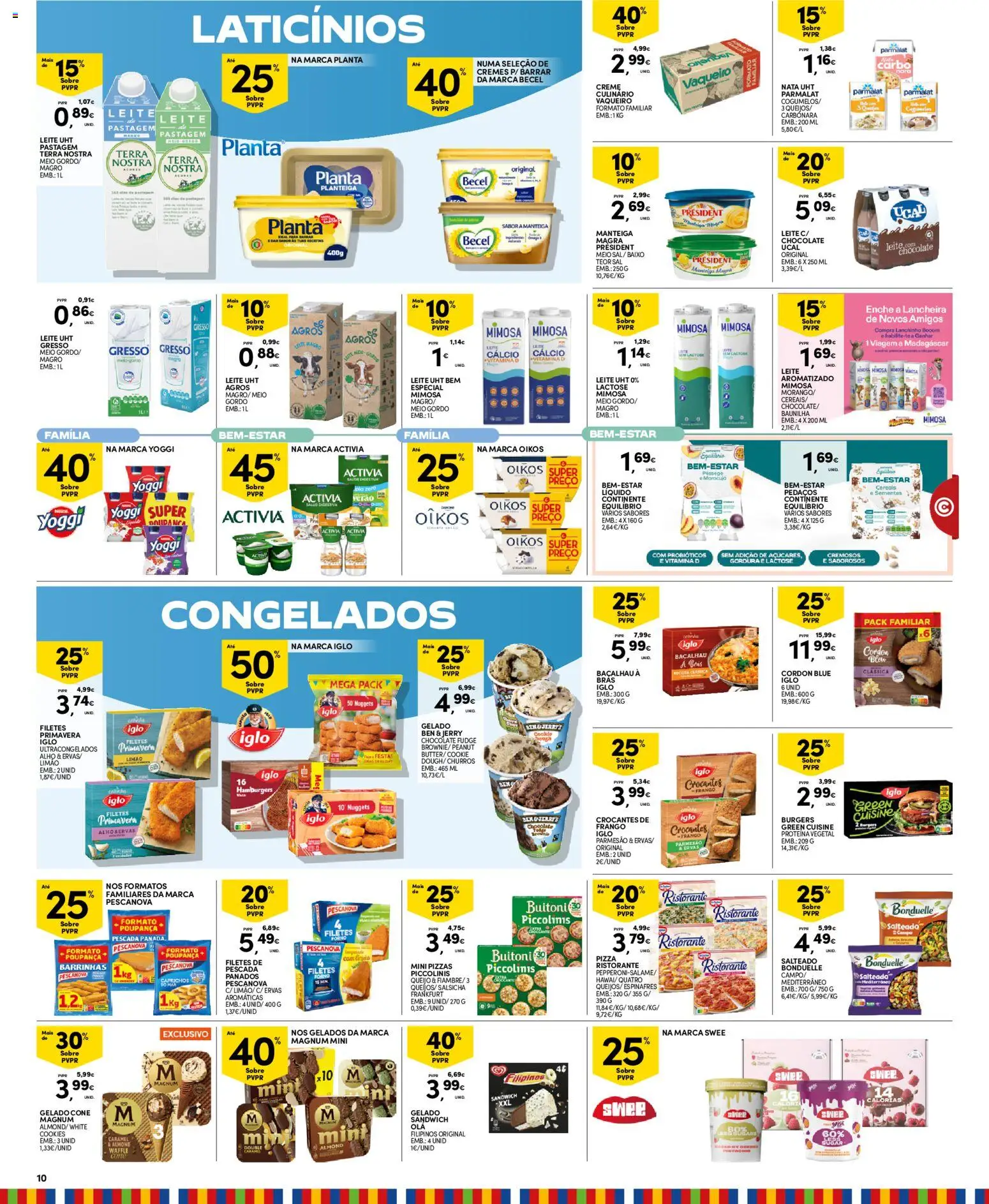 Continente Madeira folheto │ válido de 22/09/2026 | Página: 10 | Produtos: Bacalhau, Sal, Queijo, Panados