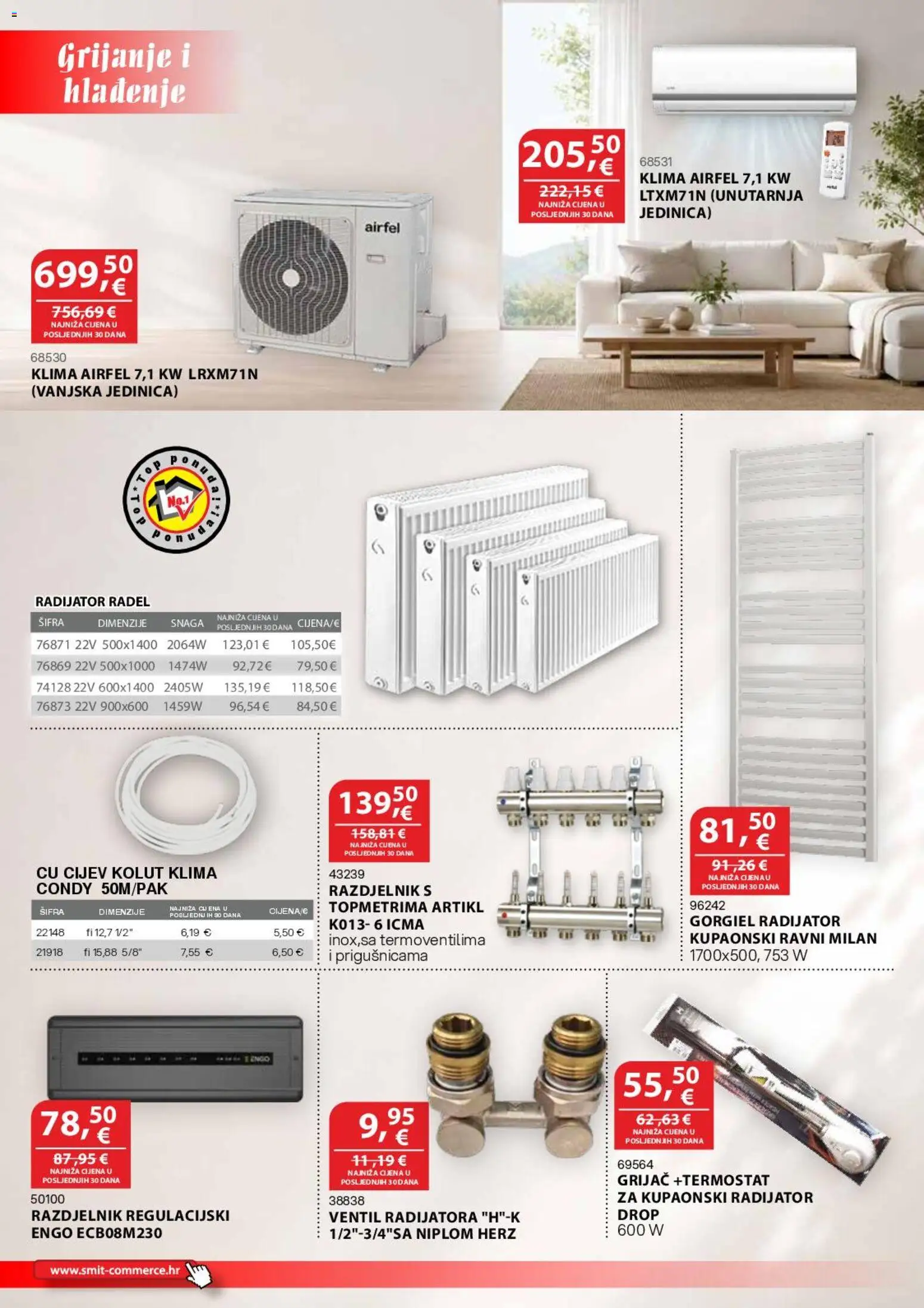 Smit Commerce katalog | vrijedi od 15.07.2026 | Stranica: 8 | Proizvodi: Radijator, Klima, Ventil