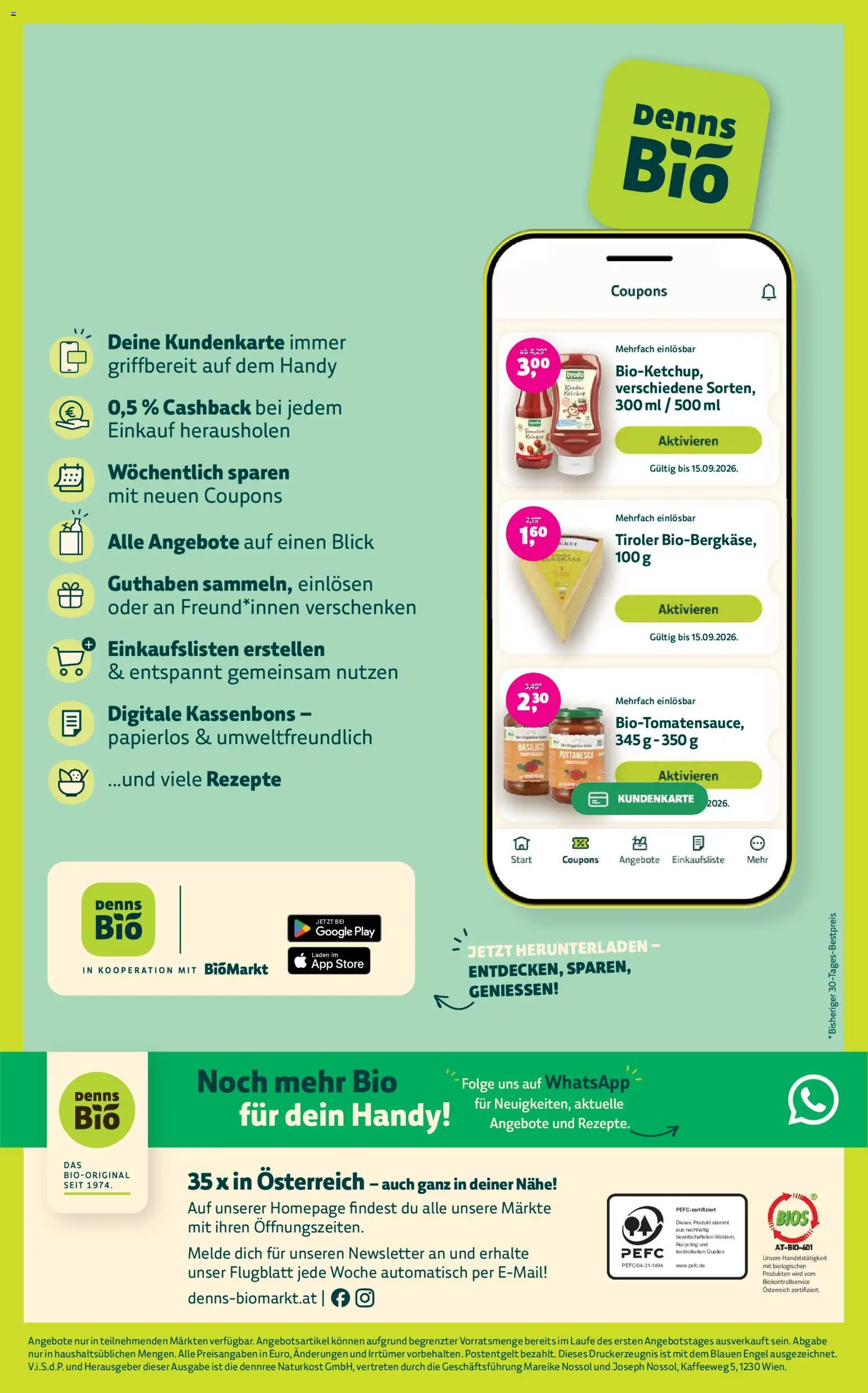 Denns BioMarkt Angebote gültig ab 09.09.2026 | Seite: 14