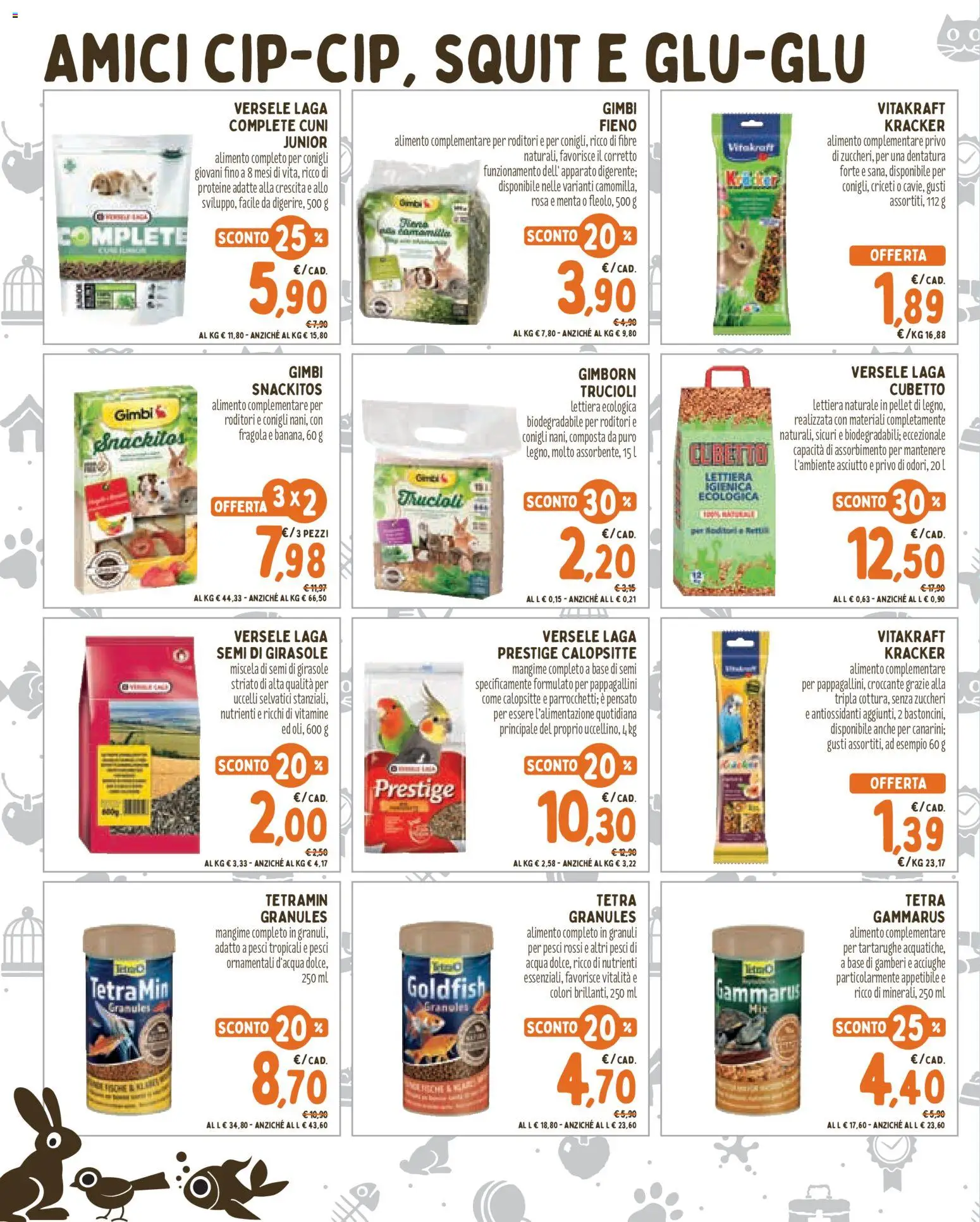 Volantino Conad del 09/09/2026 | Pagina: 6 | Prodotti: Pellet, Gamberi, Acqua, Menta