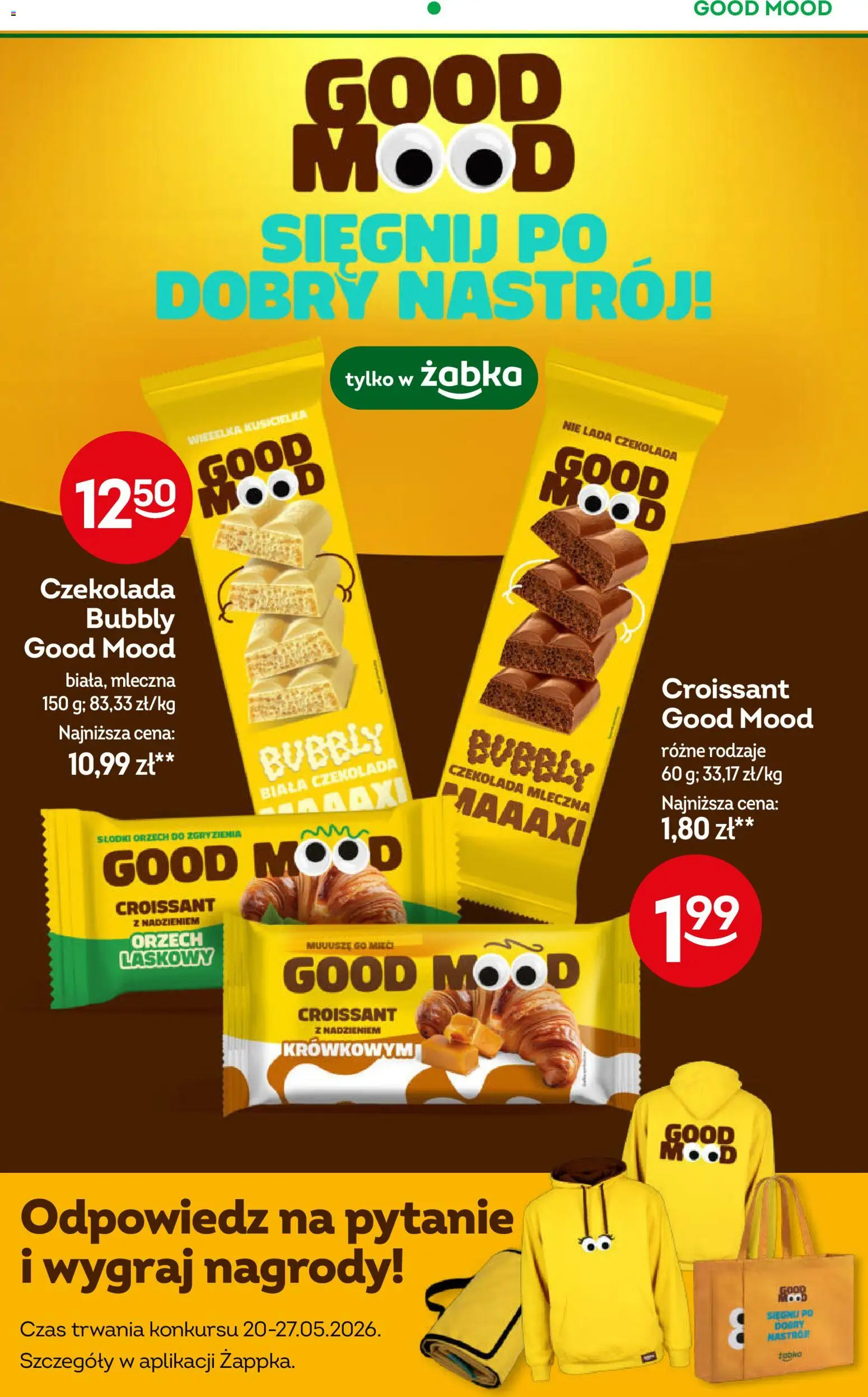 Żabka gazetka od 20.05.2026 | Strona: 15 | Produkty: Czekolada mleczna, Czekolada