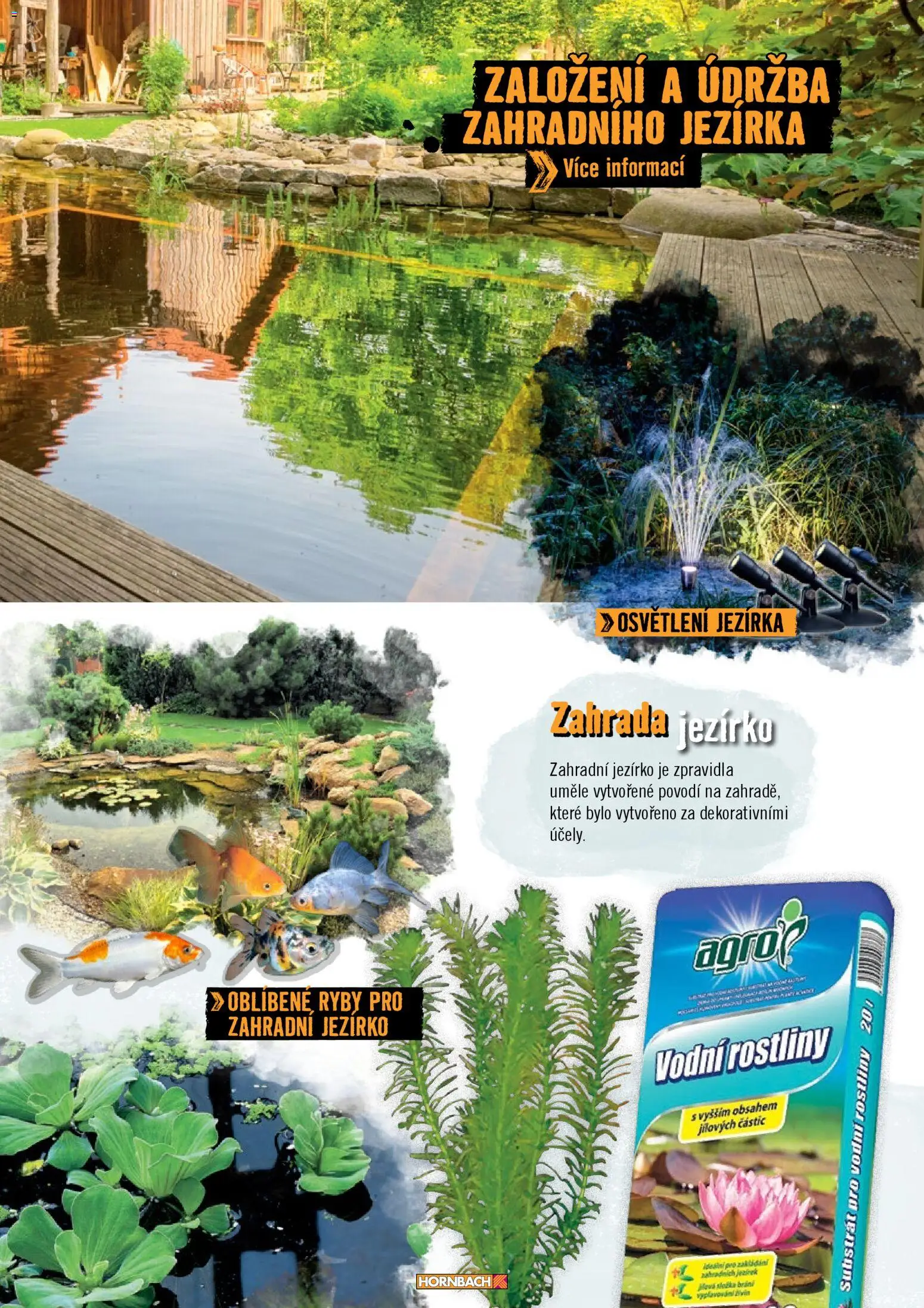 HORNBACH leták - Zahrada od 01.01.2026 | Strana: 39 | Produkty: Osvětlení, Ryby, Substrát, Rostliny