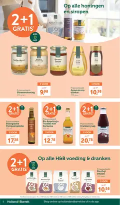 Holland & Barrett Folder / Publicité - Voorbeeld van een folder van Holland & Barrett, geldig van 03/07/2026 | Pagina: 8