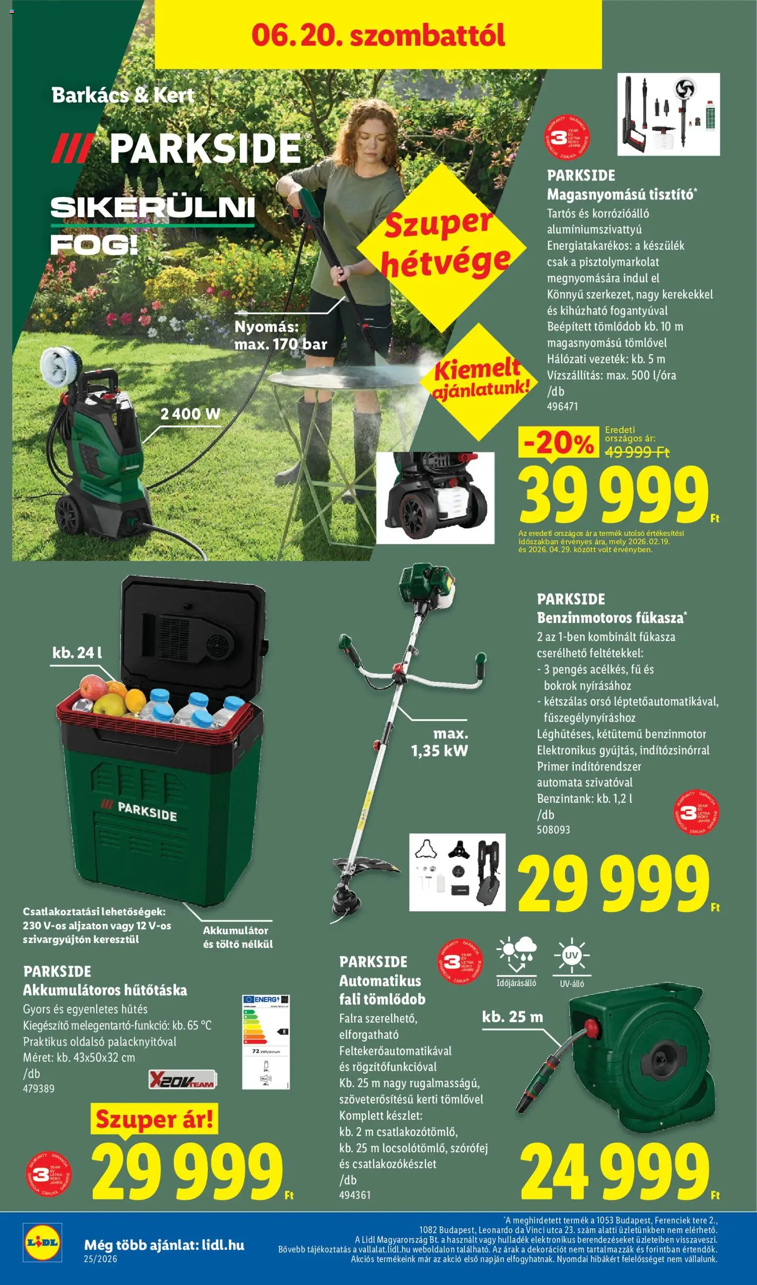 Lidl akciós ujság - amely érvényes a következő dátumtól: 18.06.2026 | Oldal: 52