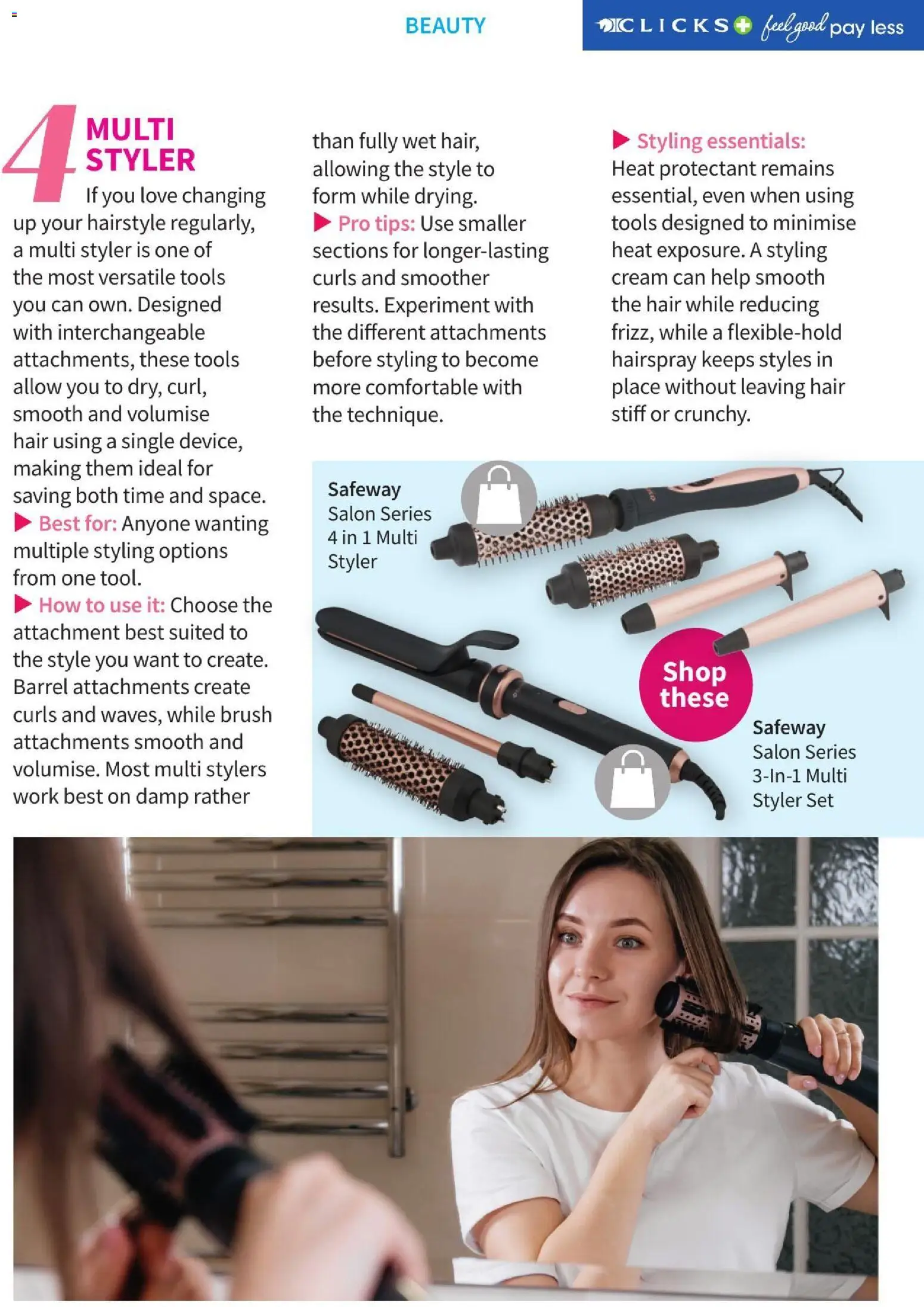 New Clicks catalogue – valid from 01/08/2026 | Page: 25 | Products: Brush, Cream