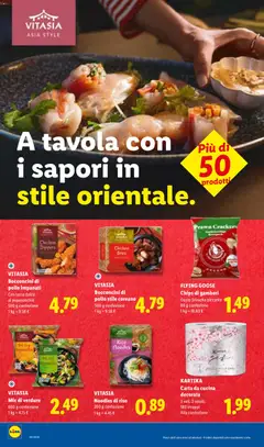 Anteprima del volantino VITASÄ, Noodles di riso, 200 g confezione valido a partire dal 29/10/2026 | Pagina: 56
