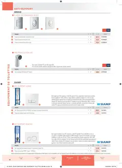 Rexel - Prévisualisation de Rexel - Brochure Sanitaire valide à partir de 20/04/2026 | Page: 58 | Produits: Robinet, Skate, Toilettes, Livre