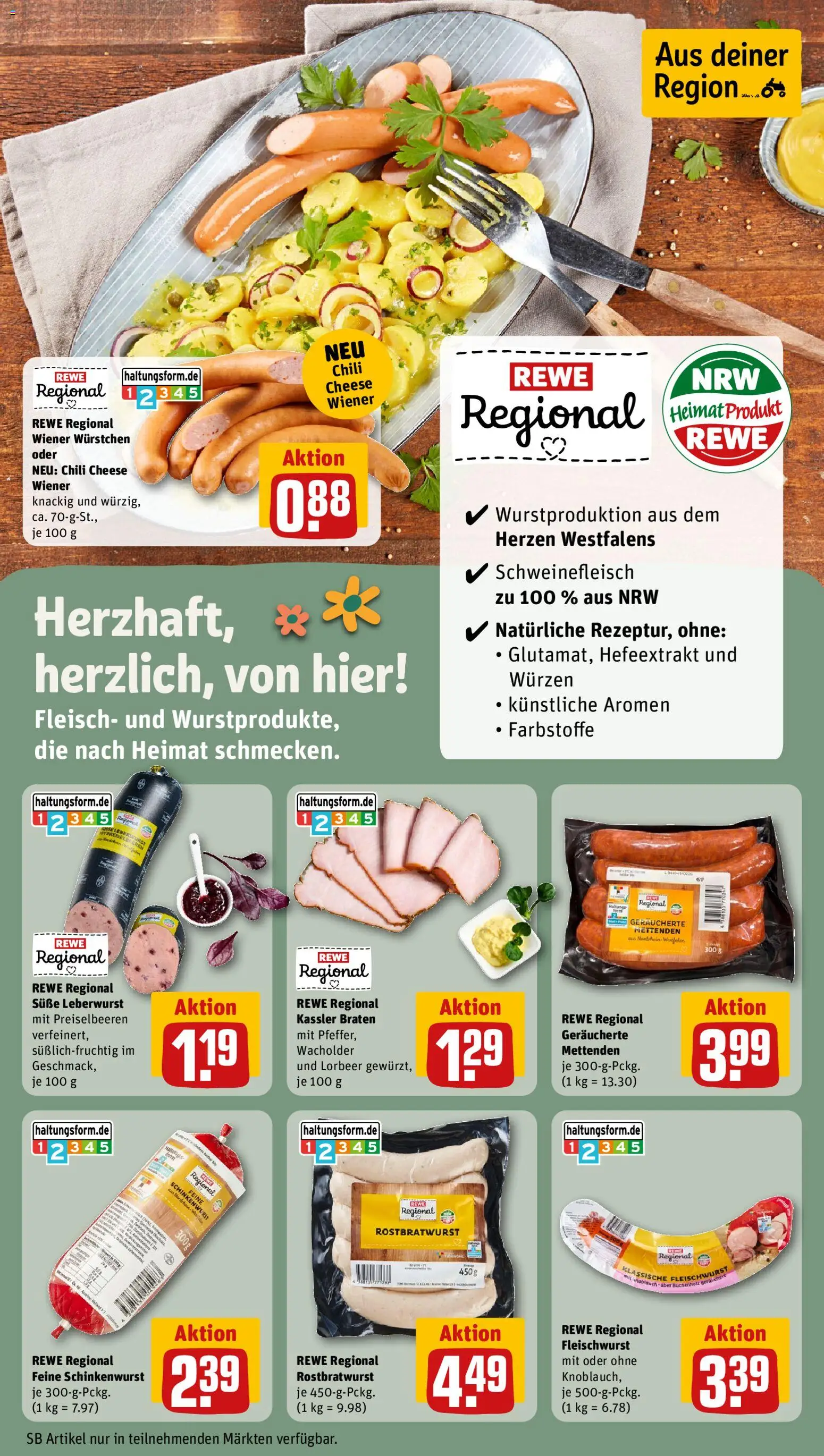 Rewe ihr Kaufpark Prospekt – gültig ab 28.09.2026 | Seite: 13 | Produkte: Preiselbeeren, Chili, Schweinefleisch, Fleisch