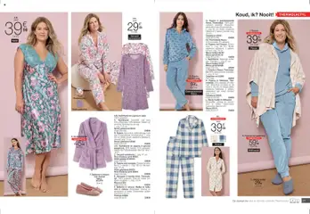 Damart - Folder - Voorbeeld van een folder van Damart, geldig van 12.01.2026 | Pagina: 11 | Producten: Poncho, Velours, Broek, Pyjama