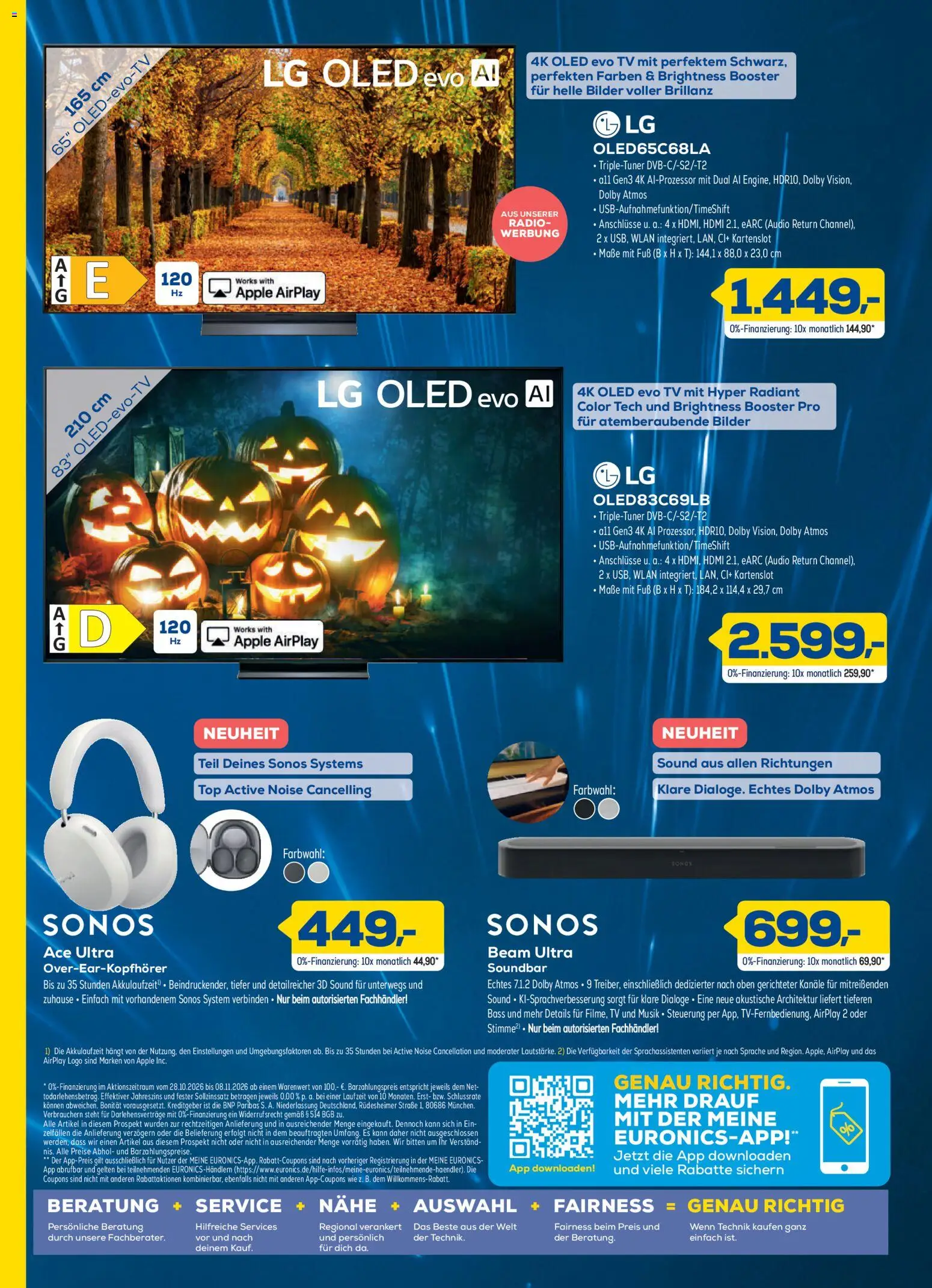 Euronics Black November – gültig ab 28.10.2026 | Seite: 12 | Produkte: Top, LG, Bilder, TV