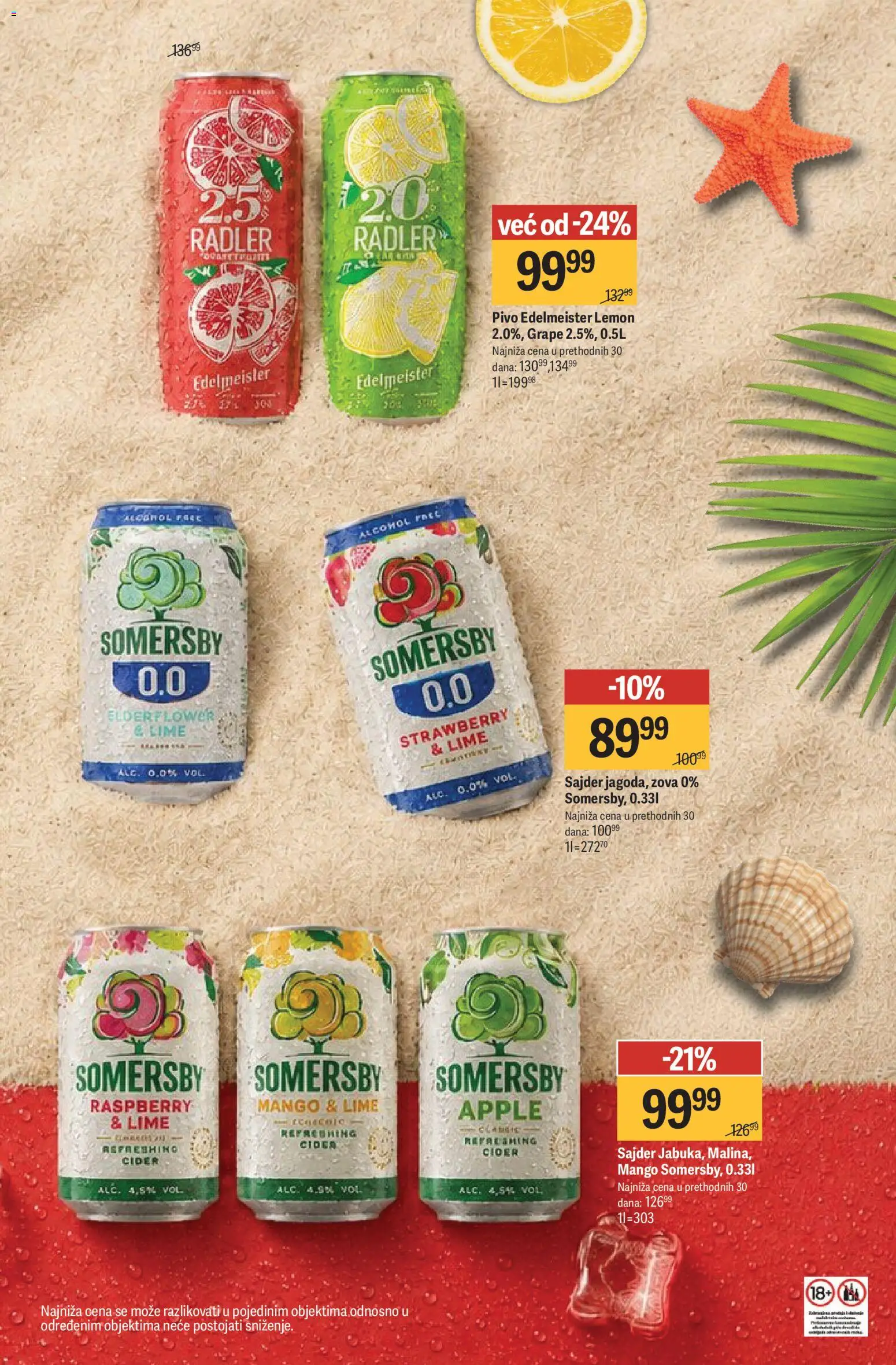 Mega Maxi katalog - važi od 13.08.2026 | Strana: 13 | Proizvode: Radler, Cider, Somersby, Pivo