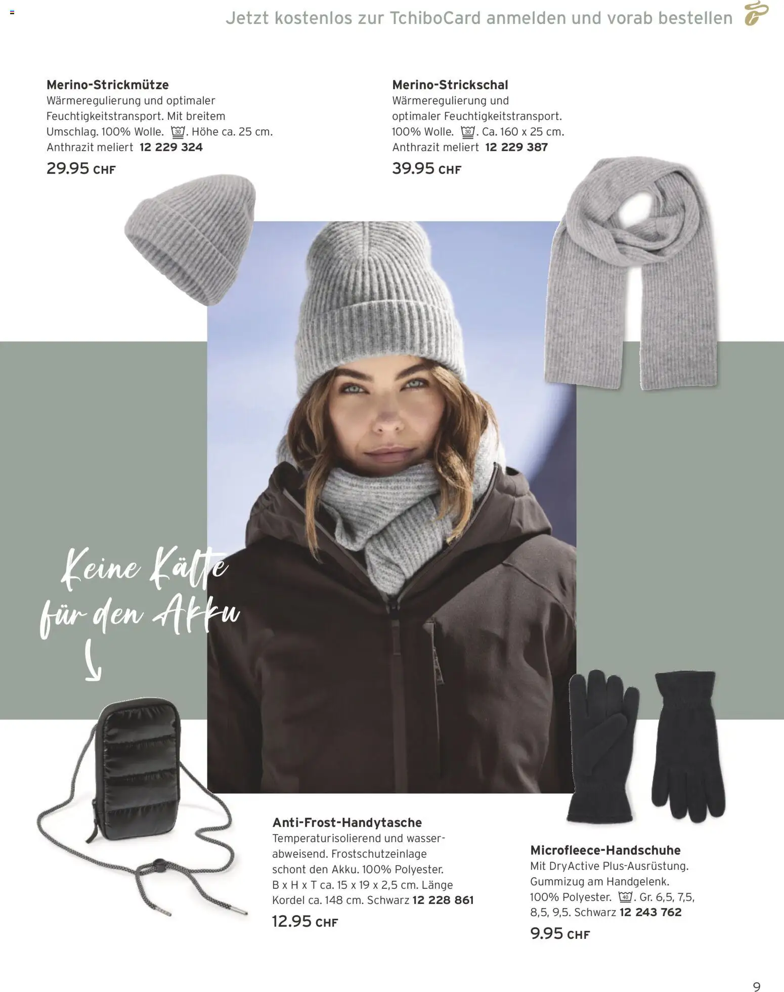 Tchibo aktionen Warme Styles – gültig ab 01.11.2026 | Seite: 9 | Produkte: Wasser