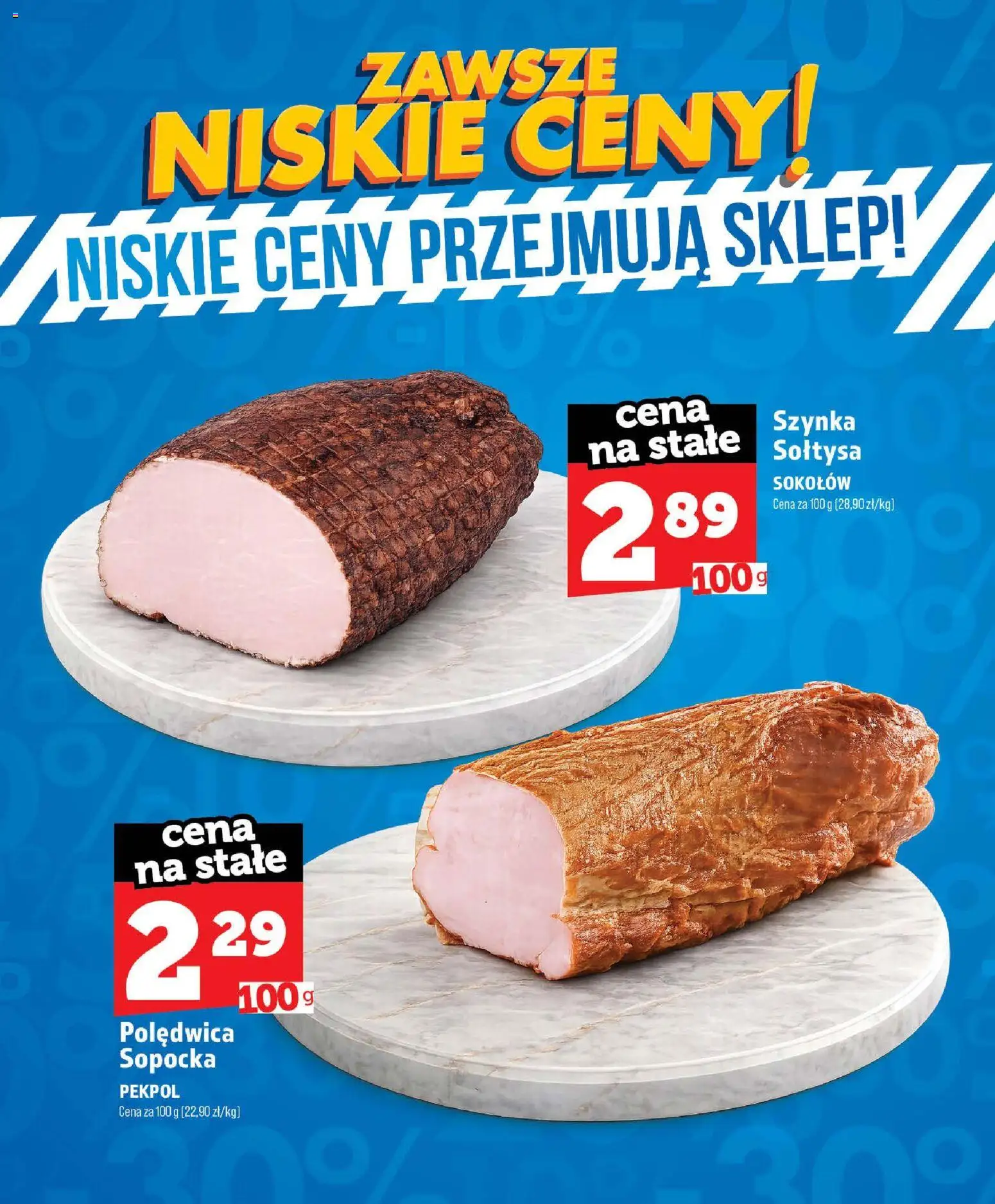 Topaz gazetka - Zawsze Niskie Ceny od 01.07.2026 | Strona: 3 | Produkty: Polędwica sopocka, Szynka
