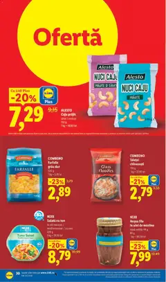 Ofertele Lidl valabile de la 11.05.2026 | Pagină: 30 | Produse: Măsline, Ulei, Orez, Salată