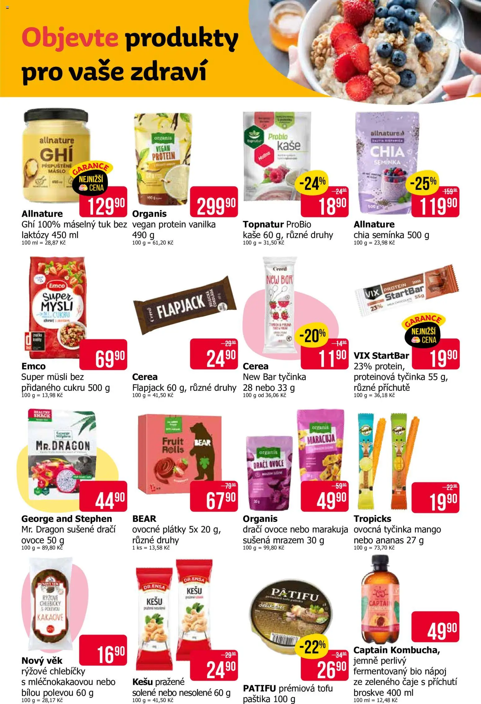 TETA Drogerie leták od 08.10.2026 | Strana: 11 | Produkty: Ovoce, Ananas, Čaje, Semínka